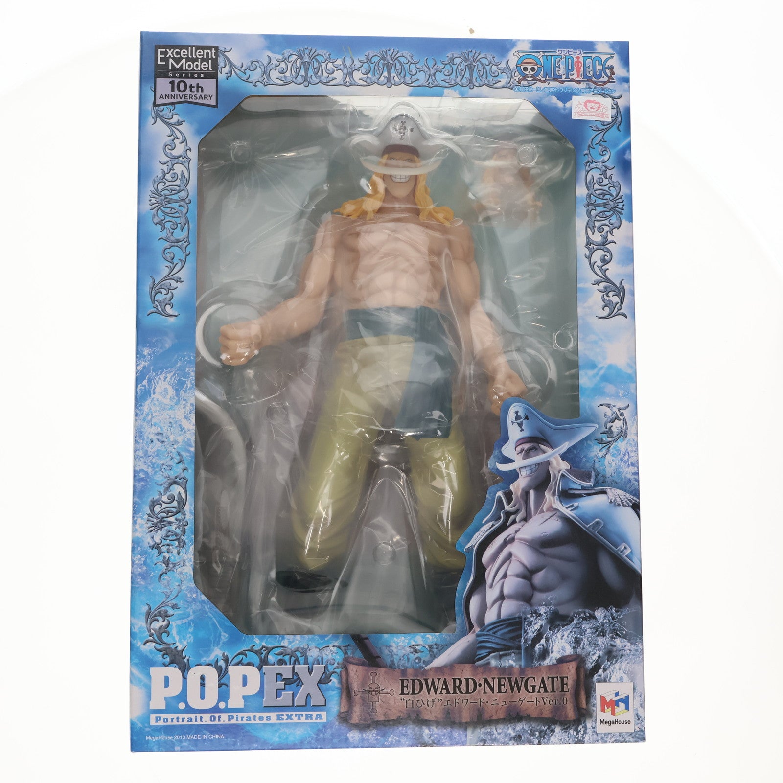 【中古即納】[FIG] Portrait.Of.Pirates P.O.P NEO-EX 白ひげ エドワード・ニューゲート Ver.0 ONE  PIECE(ワンピース) 完成品 フィギュア メガハウス(20130928)