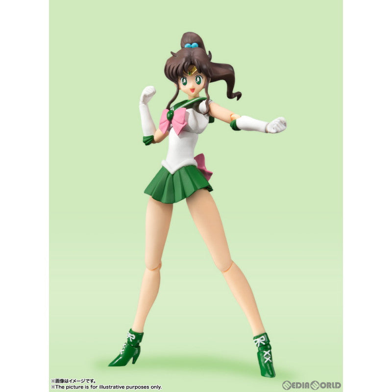 中古即納】[FIG]S.H.Figuarts(フィギュアーツ) セーラージュピター-Animation Color Edition- 美少女戦士 セーラームーン 完成品 可動フィギュア バンダイスピリッツ