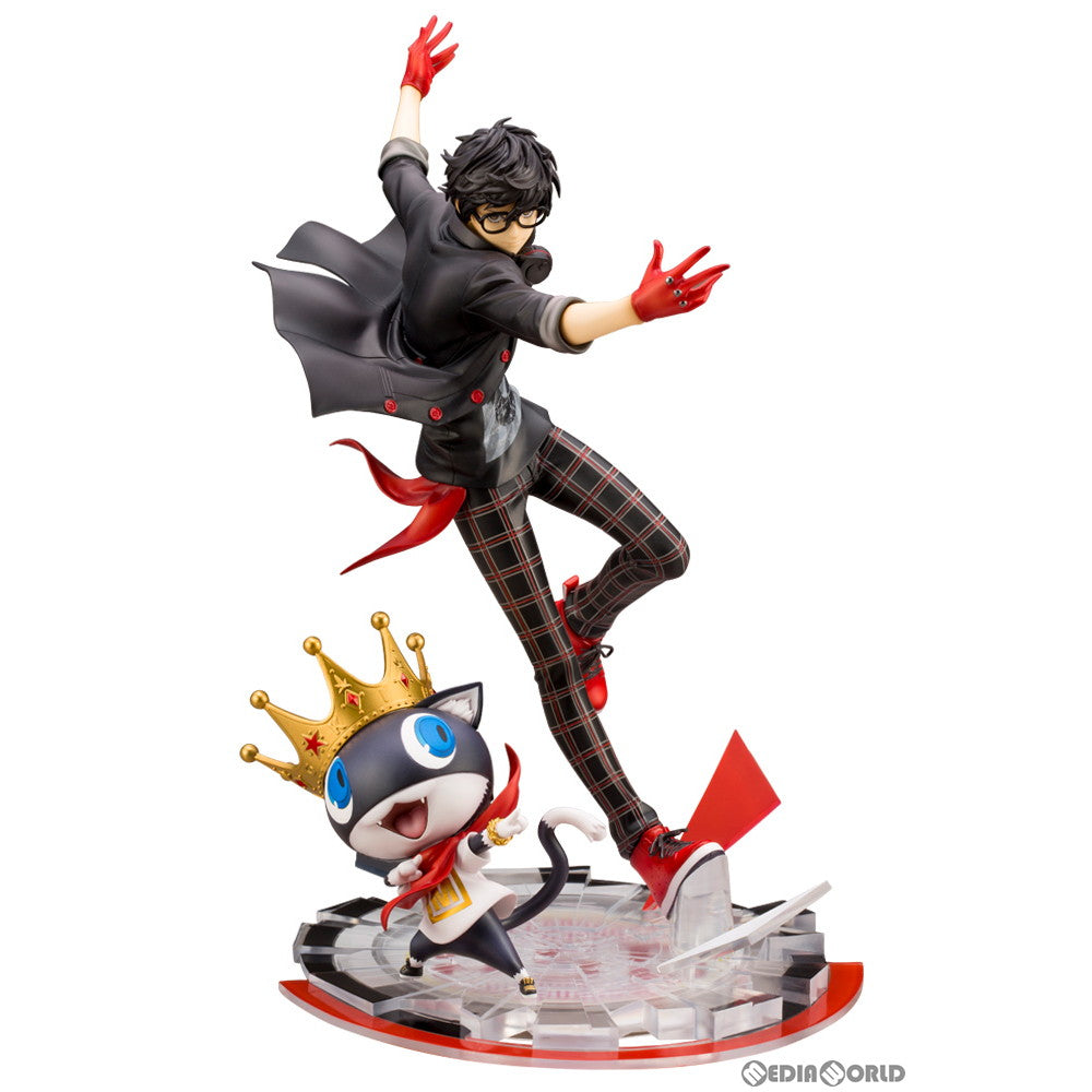 中古即納】[FIG](再販)ARTFX J 主人公&モルガナ ペルソナ5