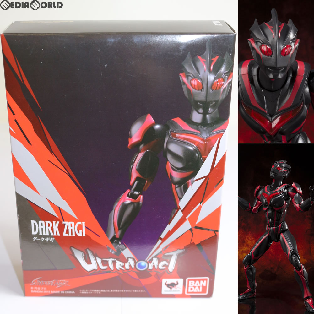 【中古即納】[FIG]魂ウェブ商店限定 ULTRA-ACT(ウルトラアクト) ダークザギ ウルトラマンネクサス 完成品 可動フィギュア  バンダイ(20131221)