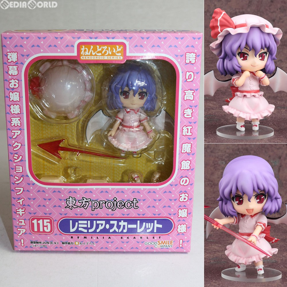 中古即納】[FIG]ねんどろいど 115 レミリア・スカーレット 東方Project 完成品 可動フィギュア 一部店舗&オンラインショップ限定  グッドスマイルカンパニー