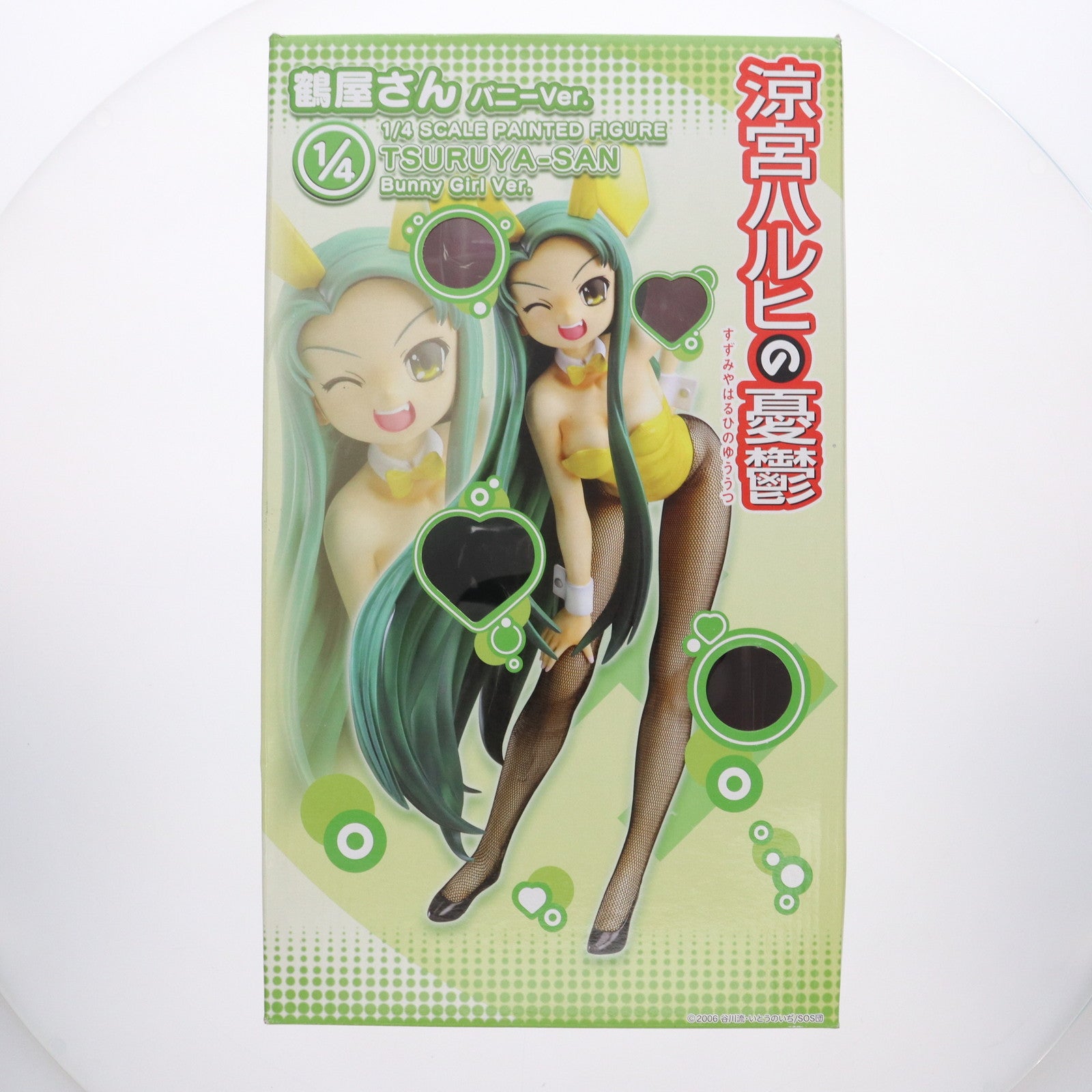 【中古即納】[FIG]鶴屋さん バニーVer. 涼宮ハルヒの憂鬱 1/4 完成品 フィギュア FREEing(フリーイング)(20071127)