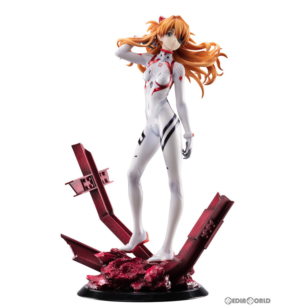 【中古即納】[FIG] 式波・アスカ・ラングレー [ラストミッション] シン・エヴァンゲリオン劇場版 1/7 完成品 フィギュア  リボルブ(20220518)