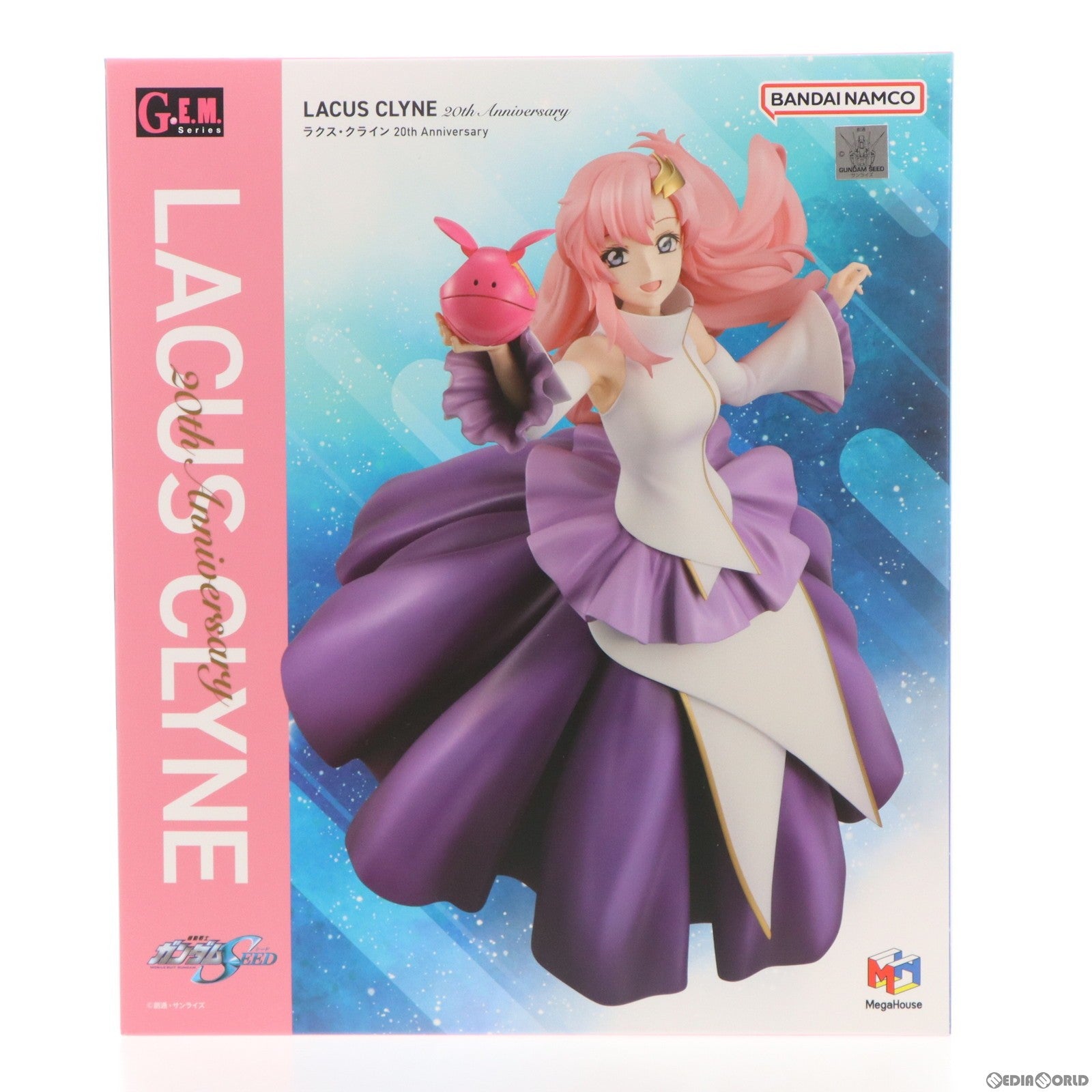 中古即納】[FIG]G.E.M.シリーズ ラクス・クライン 20thAnniversary 機動戦士ガンダムSEED(シード) 完成品 フィギュア  プレミアムバンダイ&あみあみ&アニメイト限定 メガハウス