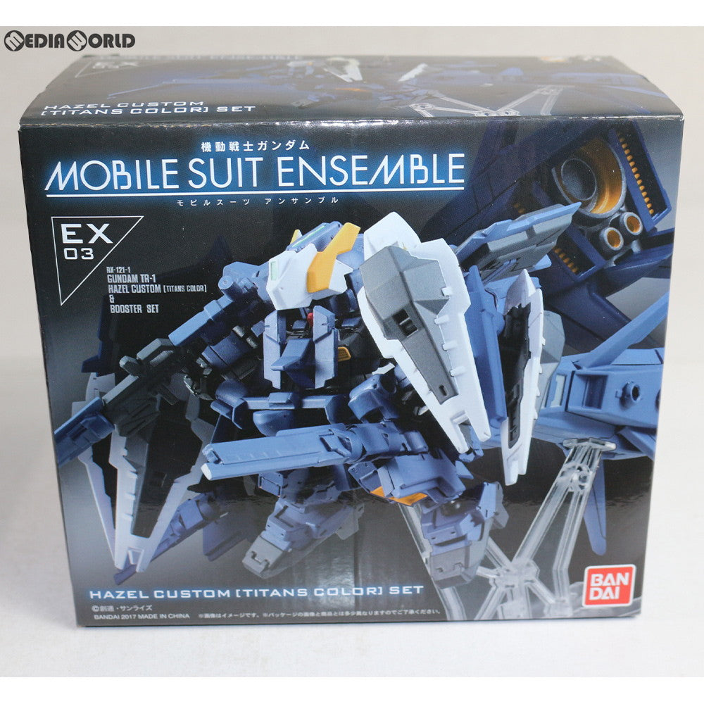 【中古即納】[FIG]プレミアムバンダイ限定 MOBILE SUIT ENSEMBLE(モビルスーツ アンサンブル) EX03  ヘイズル改(ティターンズカラー)セット ADVANCE OF Z 完成品 可動フィギュア バンダイ(20170930)