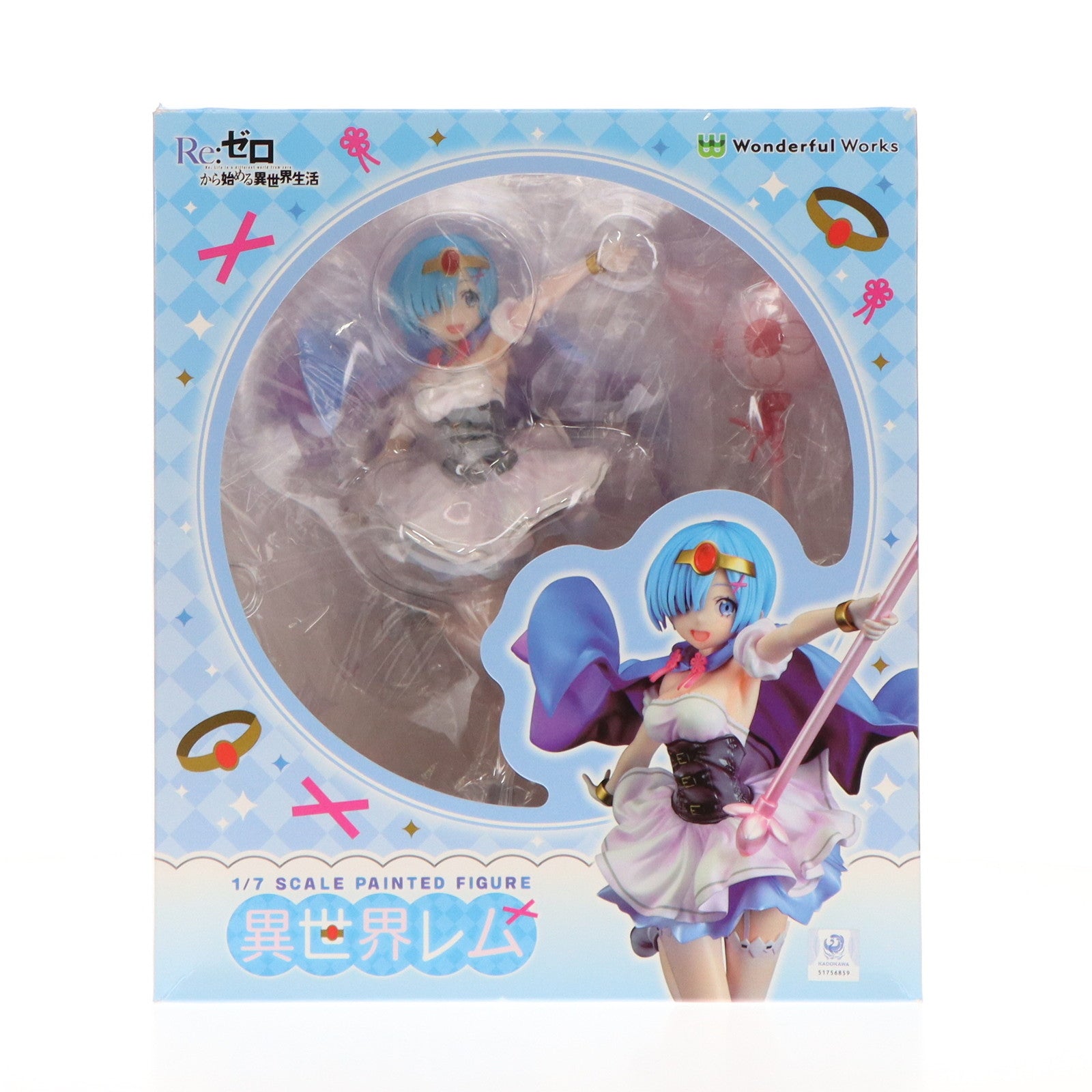 中古即納】[FIG]異世界レム Re:ゼロから始める異世界生活 1/7 完成品 フィギュア Wonderful Works(ワンダフルワークス)