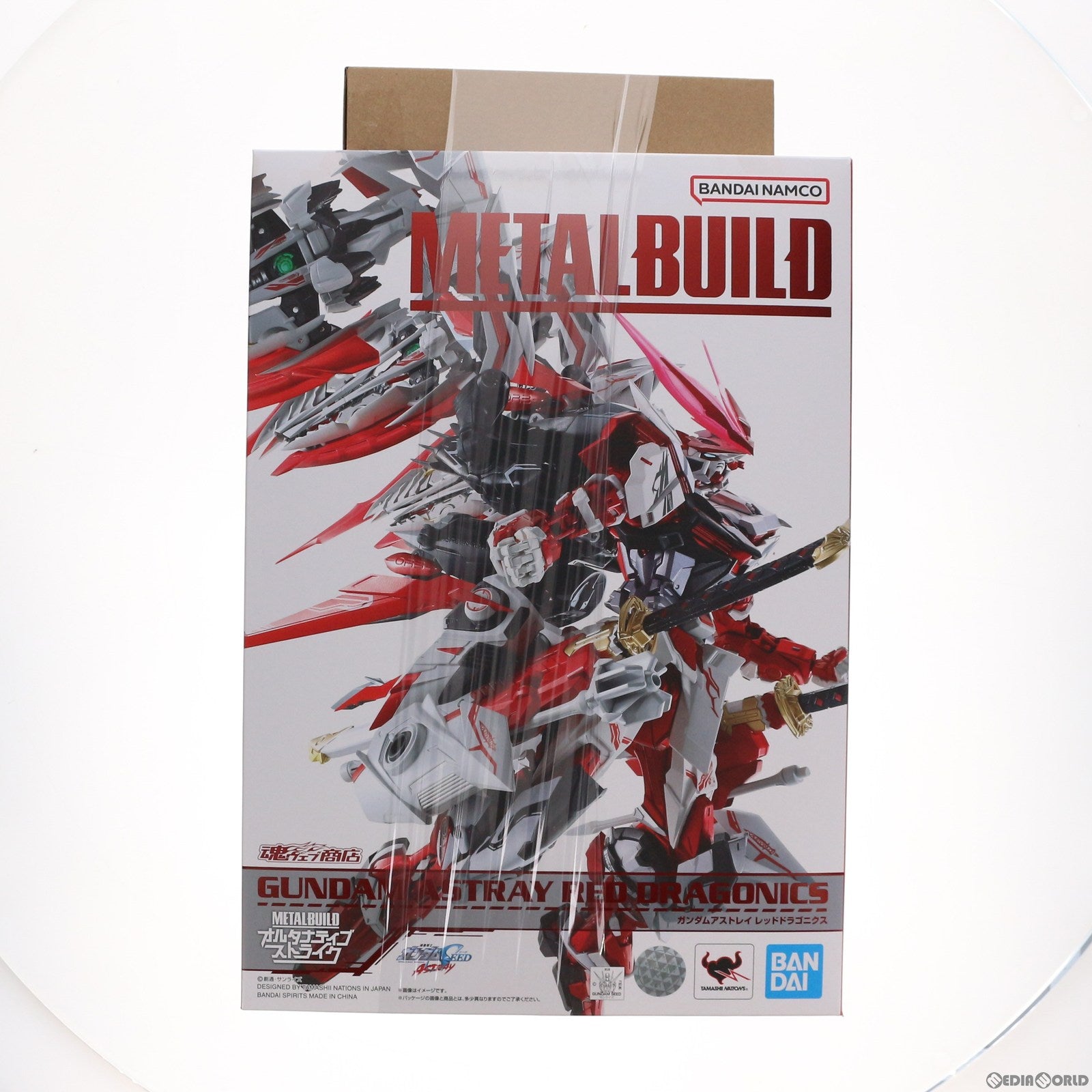 中古即納】[FIG](初販)初期不良対応済 魂ウェブ商店限定 METAL BUILD ガンダムアストレイ レッドドラゴニクス 機動戦士ガンダムSEED  DESTINY ASTRAY R(シード デスティニー アストレイ R) 完成品 可動フィギュア バンダイスピリッツ