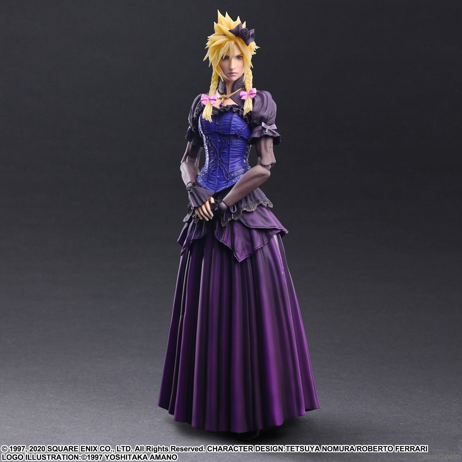 【中古即納】[FIG]PLAY ARTS改(プレイアーツ改) クラウド・ストライフ -ドレスVer.- FINAL FANTASY VII  REMAKE(ファイナルファンタジー7 リメイク) 完成品 可動フィギュア スクウェア・エニックス(20230408)