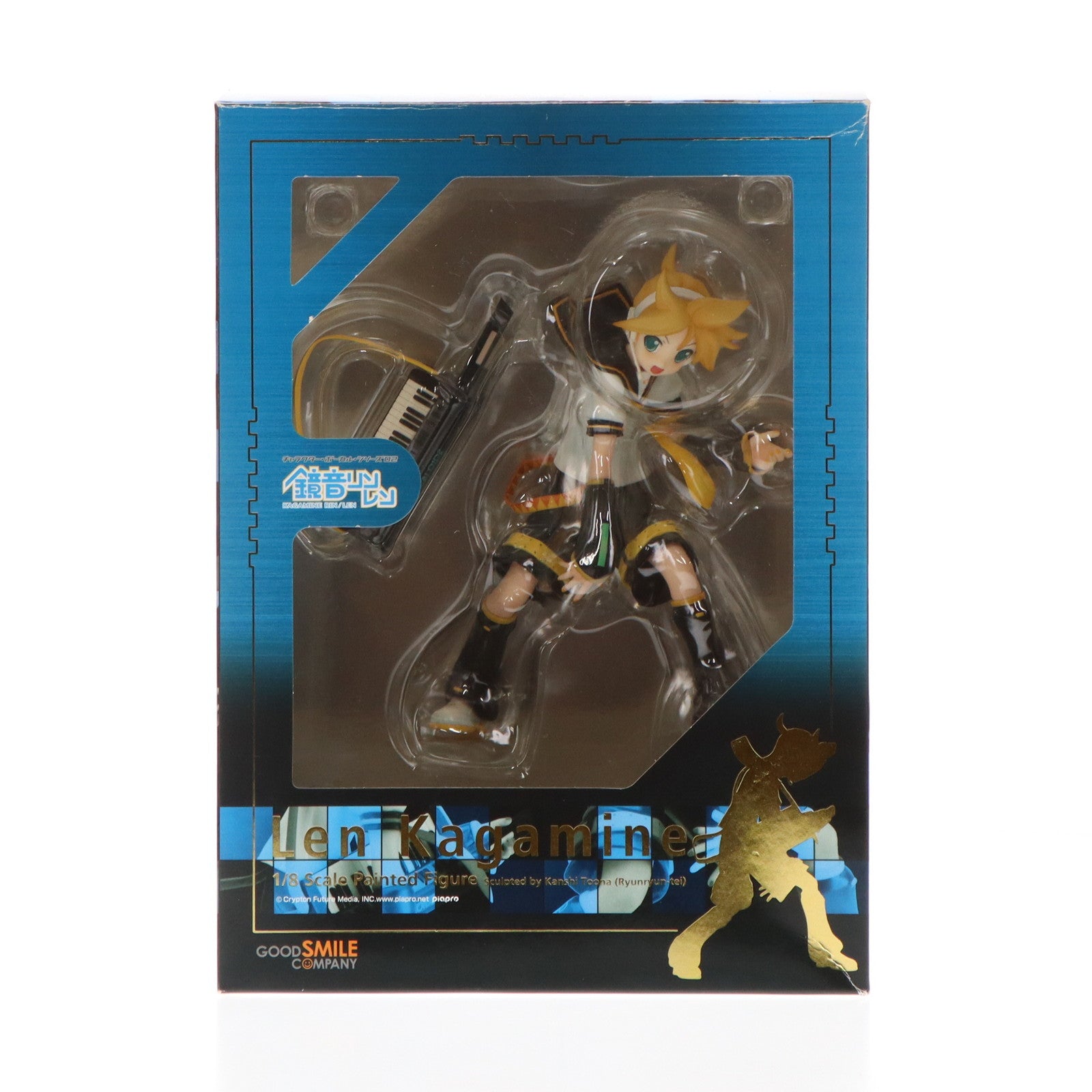 【中古即納】[FIG] 鏡音レン(かがみねれん) キャラクターボーカルシリーズ02 鏡音リン・レン 1/8 完成品 フィギュア  グッドスマイルカンパニー(20130713)