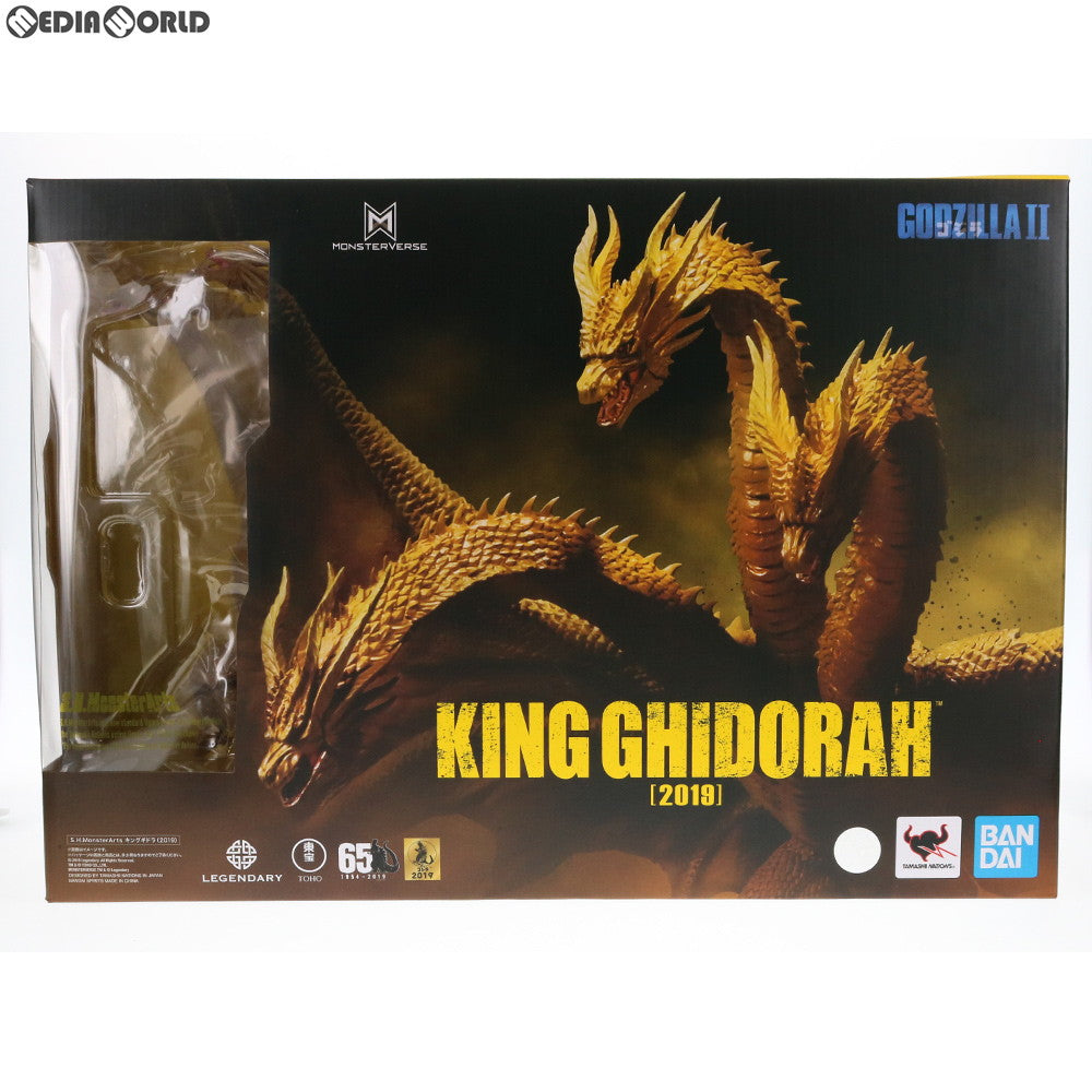 中古即納】[FIG]S.H.MonsterArts(モンスターアーツ) キングギドラ(2019) ゴジラ キング・オブ・モンスターズ 完成品  可動フィギュア バンダイスピリッツ