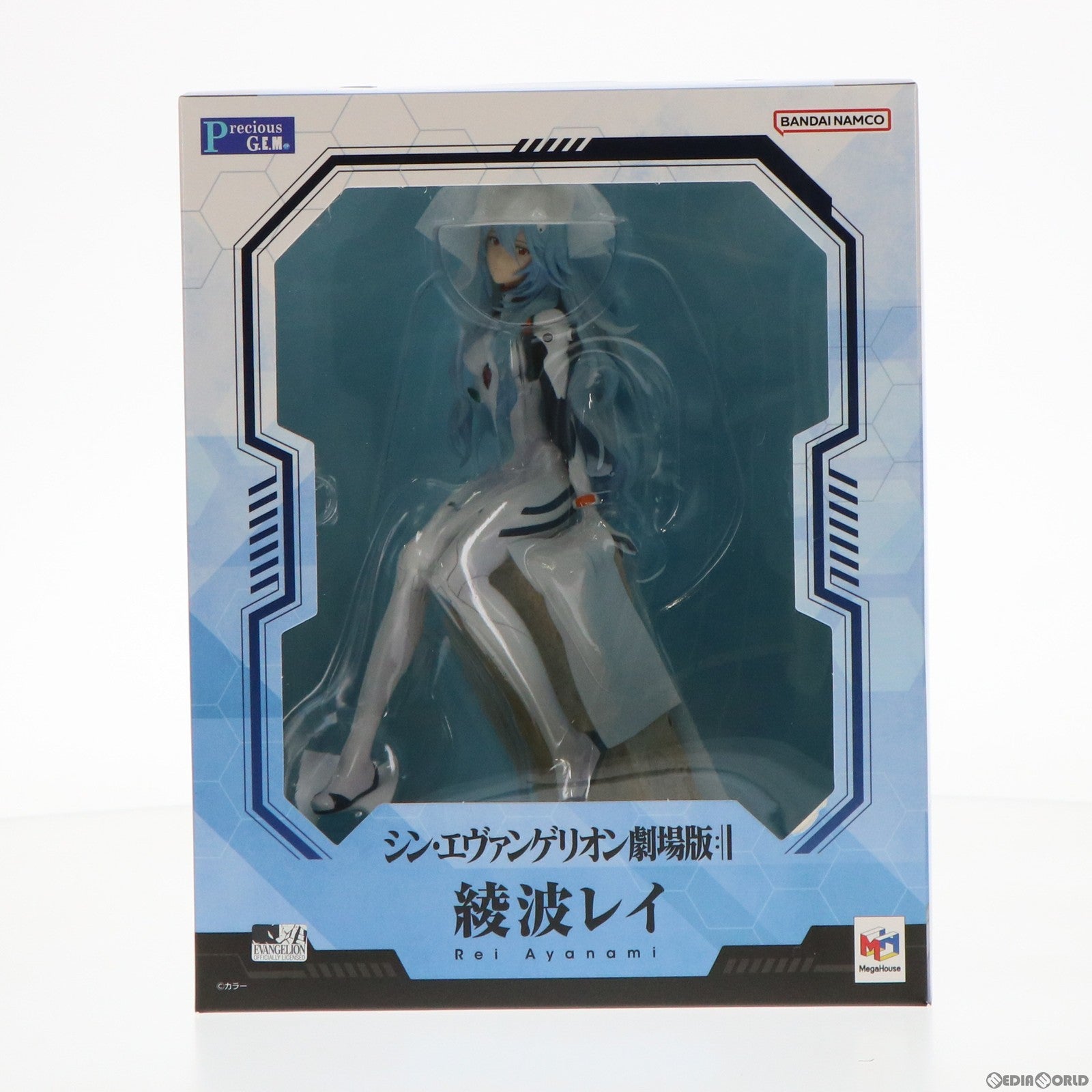 中古即納】[FIG]Precious.G.E.M.シリーズ 綾波レイ シン・エヴァンゲリオン劇場版 完成品 フィギュア  一部店舗&オンラインショップ限定 メガハウス