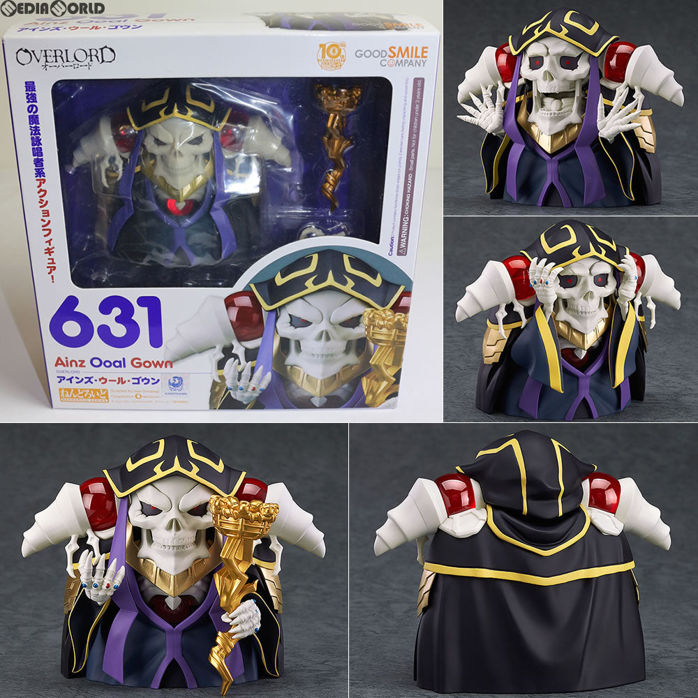 中古即納】[FIG]ねんどろいど 631 アインズ・ウール・ゴウン オーバーロード 完成品 可動フィギュア グッドスマイルカンパニー