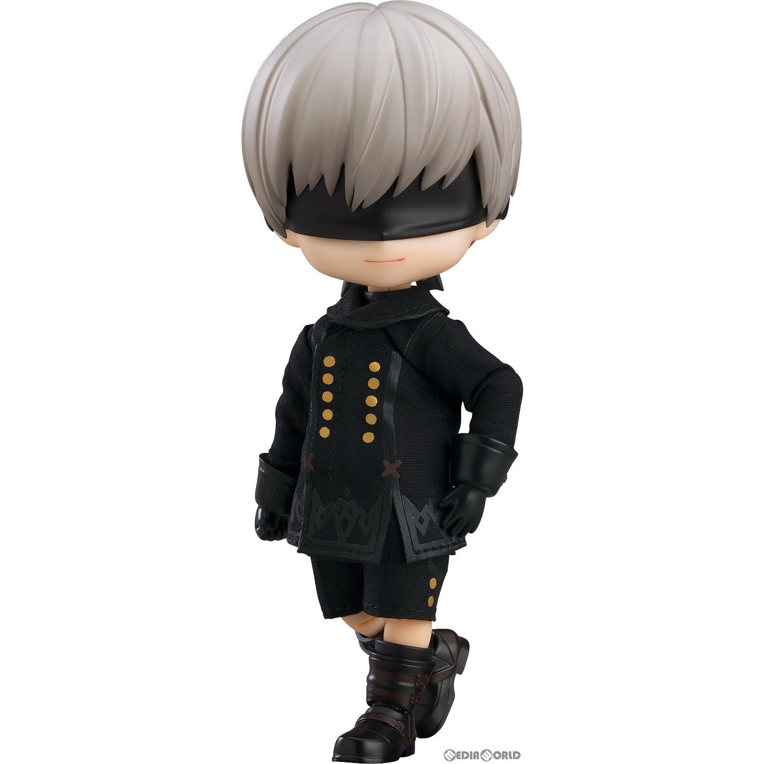 中古即納】[FIG]ねんどろいどどーる 9S(ヨルハ九号S型) NieR:Automata(ニーア オートマタ) Ver1.1a 完成品 可動フィギュア  グッドスマイルカンパニー