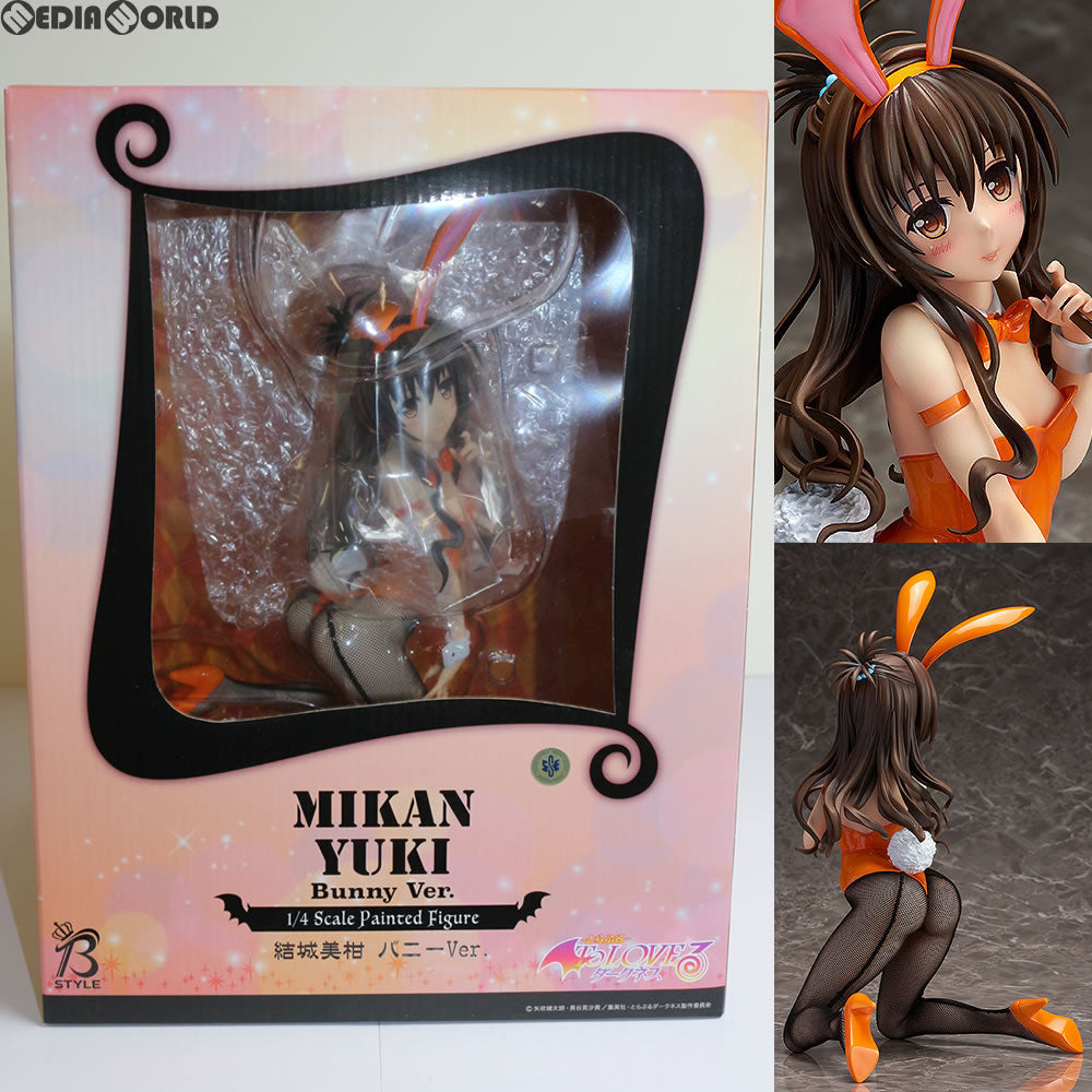 中古即納】[FIG]結城美柑(ゆうきみかん) バニーVer. To LOVEる-とらぶる- ダークネス 1/4 完成品 フィギュア  FREEing(フリーイング)