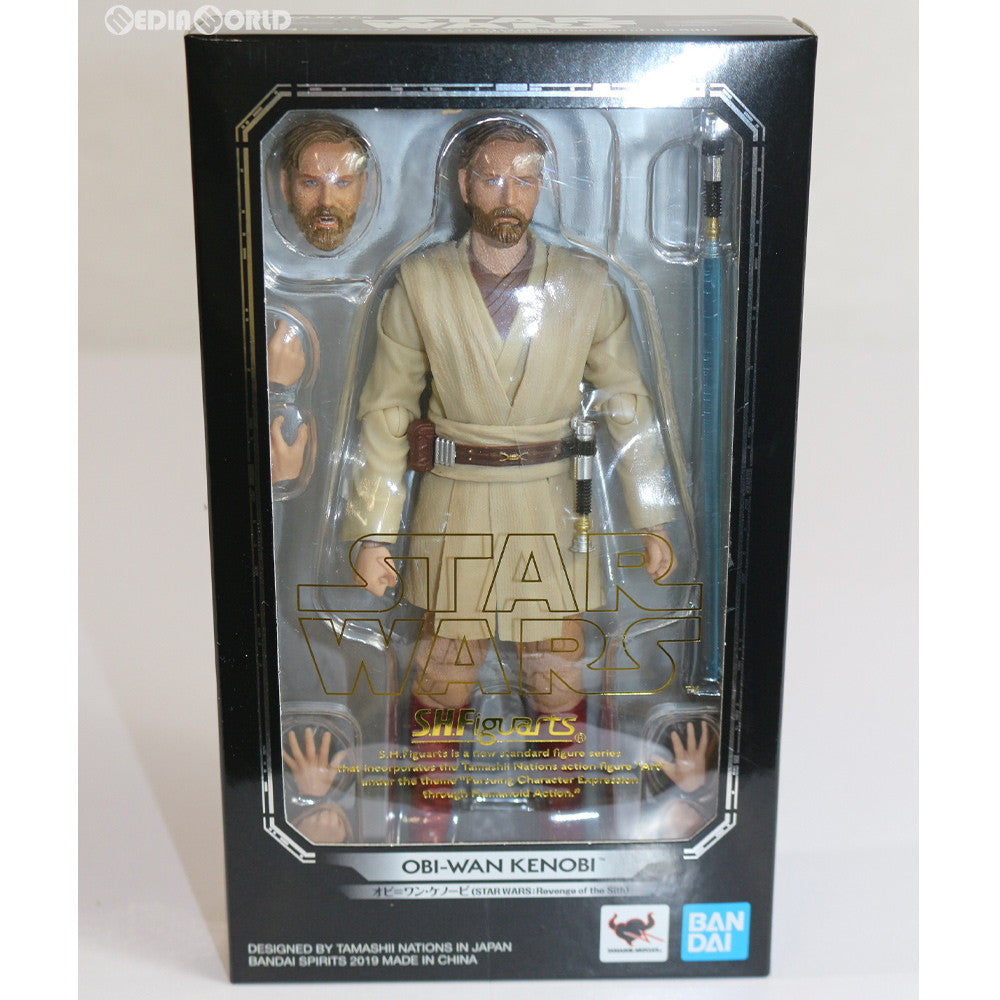 【中古即納】[FIG] S.H.Figuarts(フィギュアーツ) オビ=ワン・ケノービ(STAR WARS:Revenge of the Sith)  スターウォーズ エピソード3/シスの復讐 完成品 可動フィギュア バンダイスピリッツ(20190216)