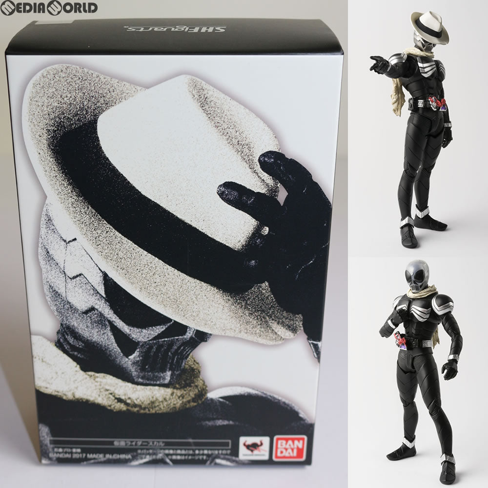 【中古即納】[FIG] S.H.Figuarts(フィギュアーツ) 真骨彫製法 仮面ライダースカル 仮面ライダーW 完成品 可動フィギュア  バンダイ(20170811)