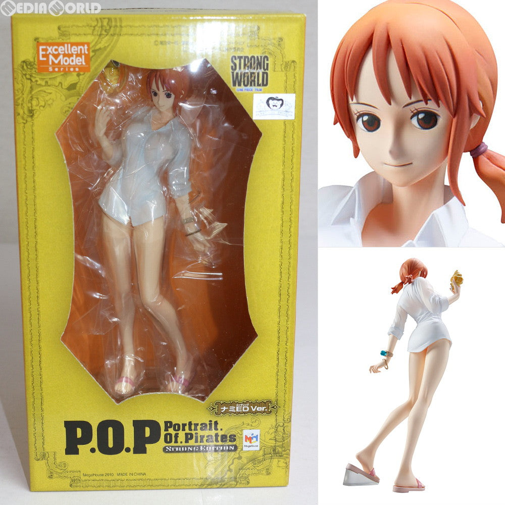 中古即納】[FIG]Portrait.Of.Pirates P.O.P STRONG EDITION ナミ エンディングVer. ONE PIECE( ワンピース) 1/8 完成品 フィギュア メガハウス