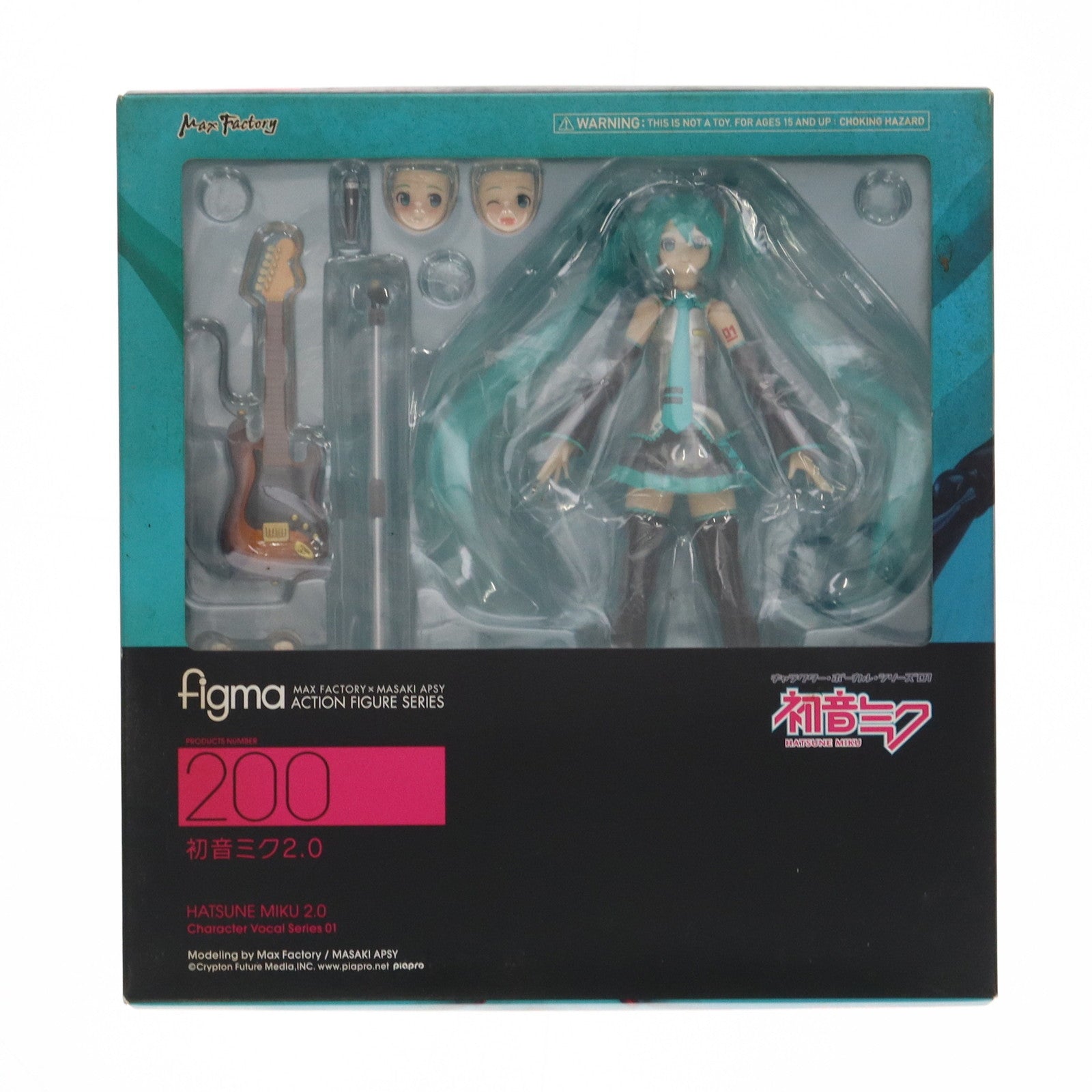 中古即納】[FIG]figma(フィグマ) 200 初音ミク 2.0 キャラクター