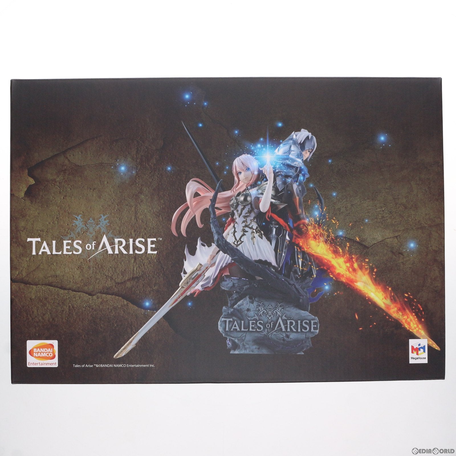 テイルズオブアライズ　スタチュー　フィギュアアルフェン　シオン　新品未開封品 未開封 アルフェン＆シオン スタチューフィギュア PS4/PS5ソフト