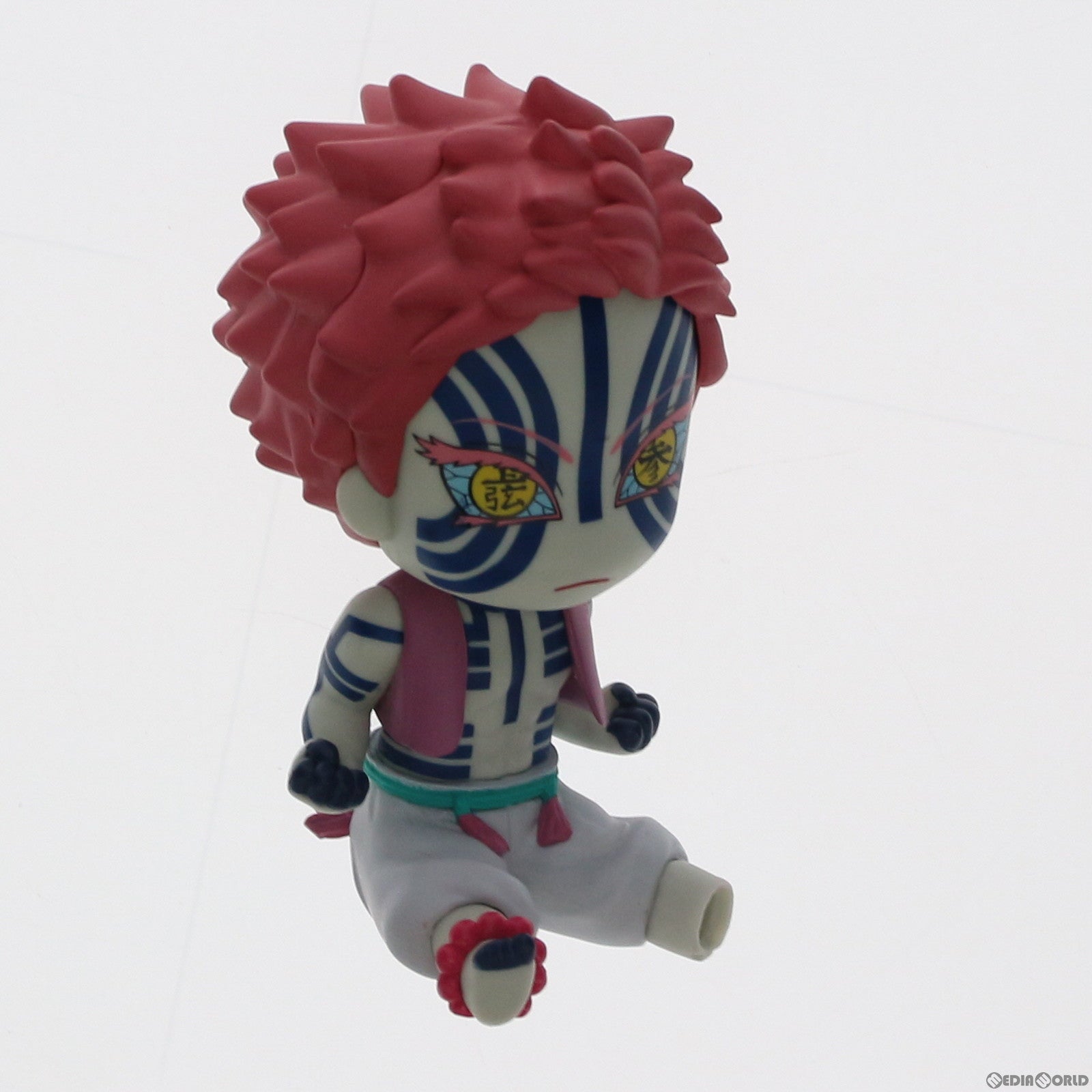 中古即納】[FIG]ナムコ限定 猗窩座(あかざ) ぽてっとフィギュア