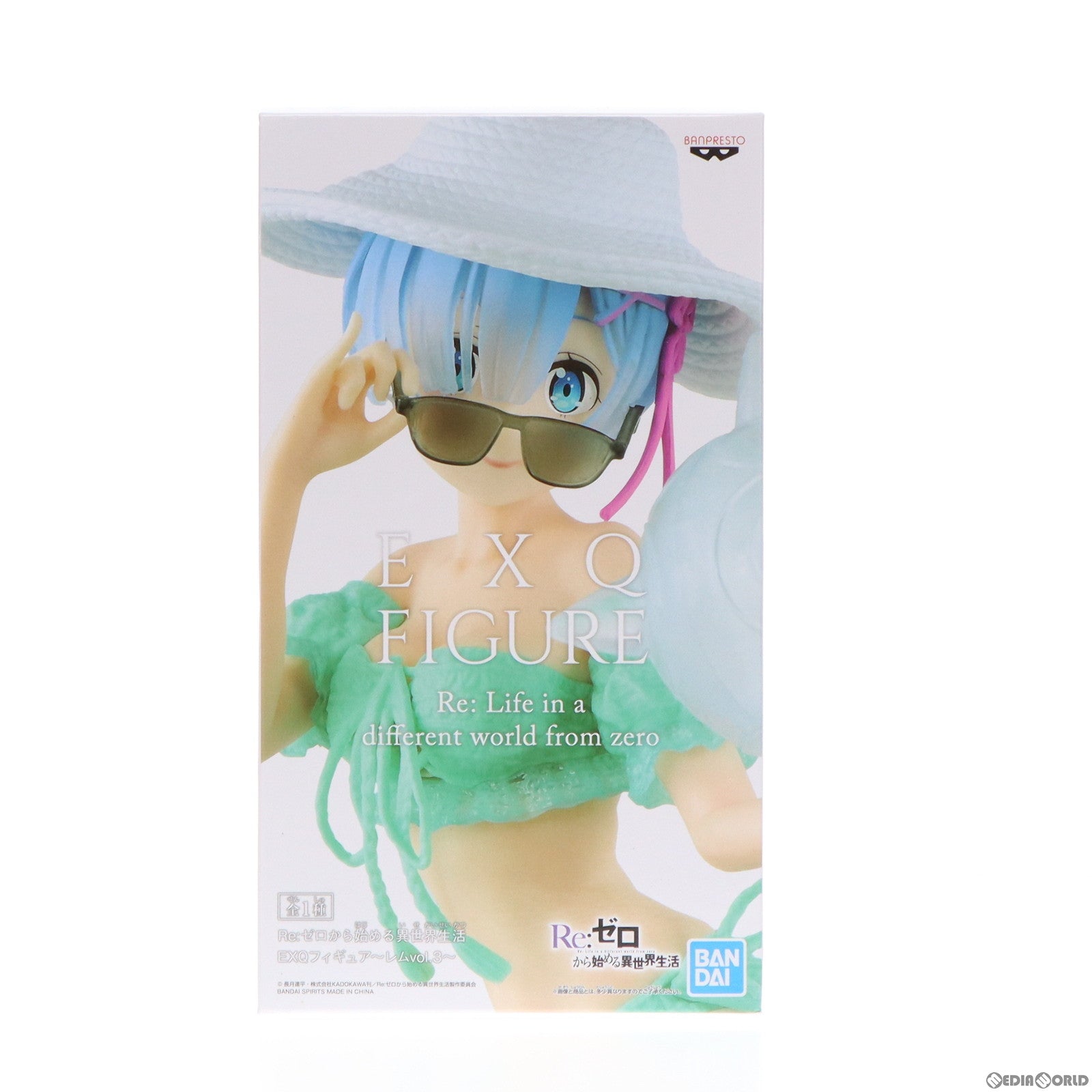 【中古即納】[FIG]レム EXQフィギュア〜レムvol.3〜 Re:ゼロから始める異世界生活 プライズ(39597) バンプレスト(20190810)