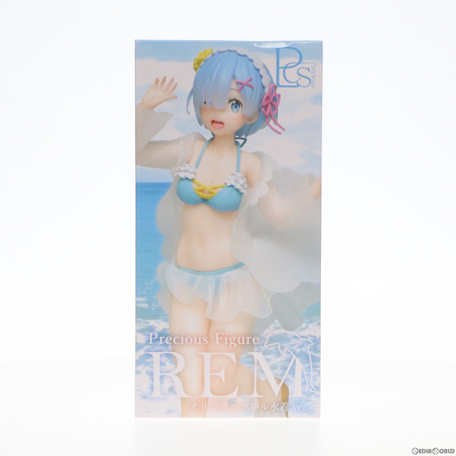 【中古即納】[FIG]レム プレシャスフィギュア レム〜オリジナルフリル水着ver.〜 Re:ゼロから始める異世界生活 プライズ(451201800)  タイトー(20200320)