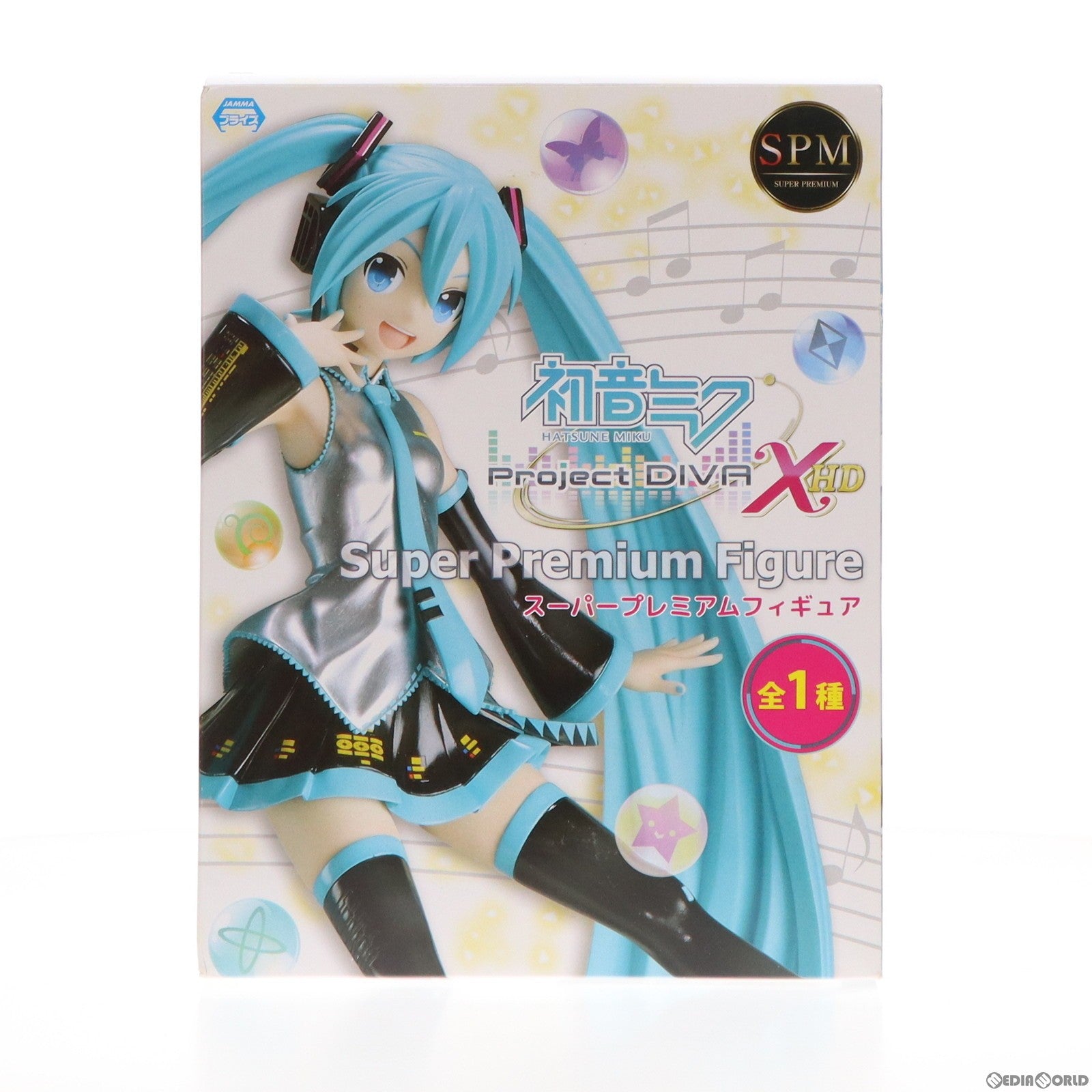 【中古即納】[FIG]初音ミク -Project DIVA- X HD スーパープレミアムフィギュア プライズ(1016348)  セガ(20161231)