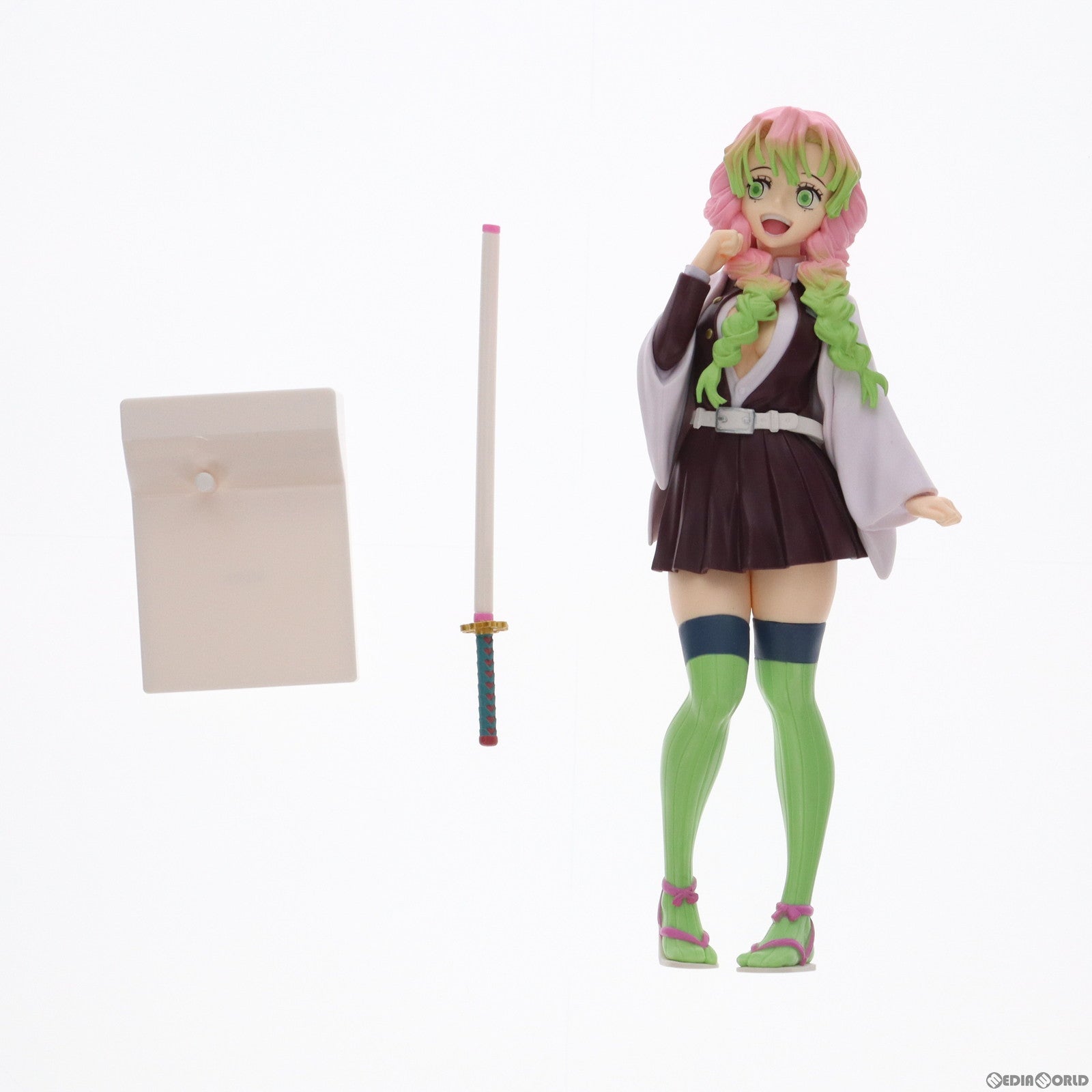 中古即納】[FIG]甘露寺蜜璃(かんろじみつり) 鬼滅の刃 GLITTERu0026GLAMOURS -MITSURI KANROJI- フィギュア  プライズ(2643783) バンプレスト