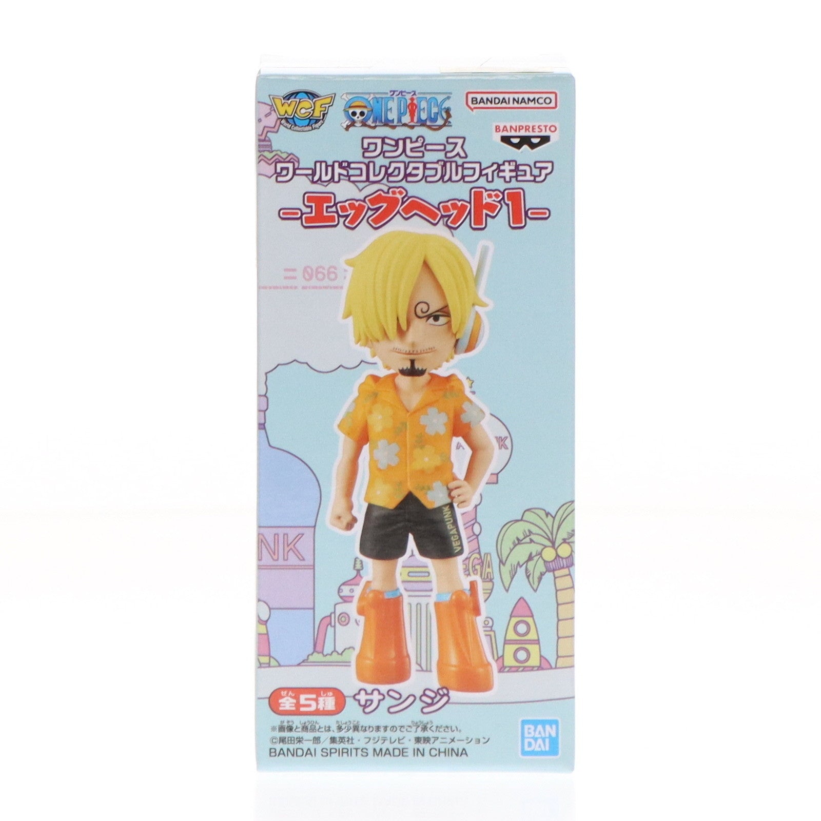 中古即納】[FIG]サンジ ワンピース ワールドコレクタブルフィギュア-エッグヘッド1- ONE PIECE プライズ(2705194) バンプレスト