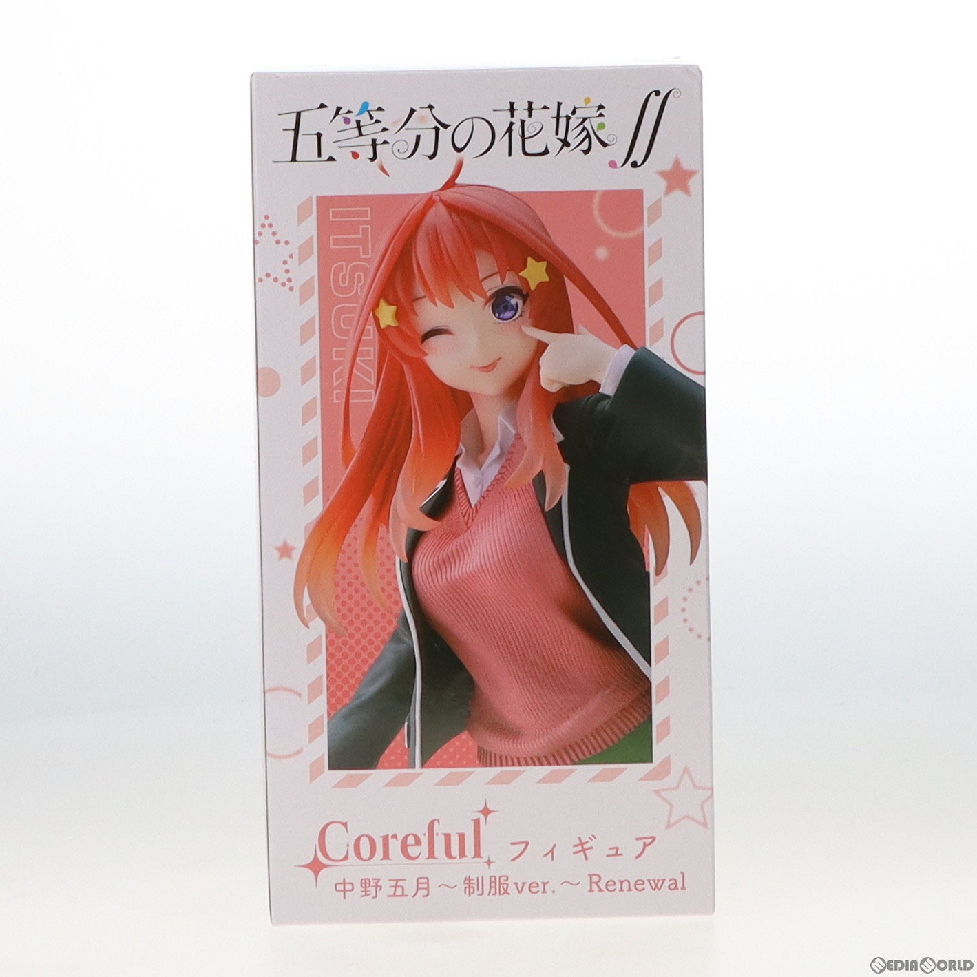 中古即納】[FIG]中野五月(なかのさつき) 五等分の花嫁∬ Coreful フィギュア 中野五月～制服ver.～ Renewal  プライズ(451498600) タイトー