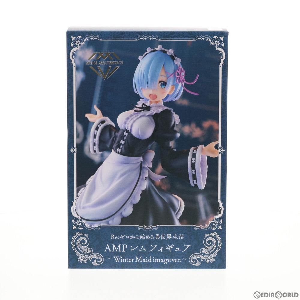 【中古即納】[FIG]レム Re:ゼロから始める異世界生活 AMP レム フィギュア ～Winter Maid image ver.～  プライズ(451283700) タイトー(20210131)