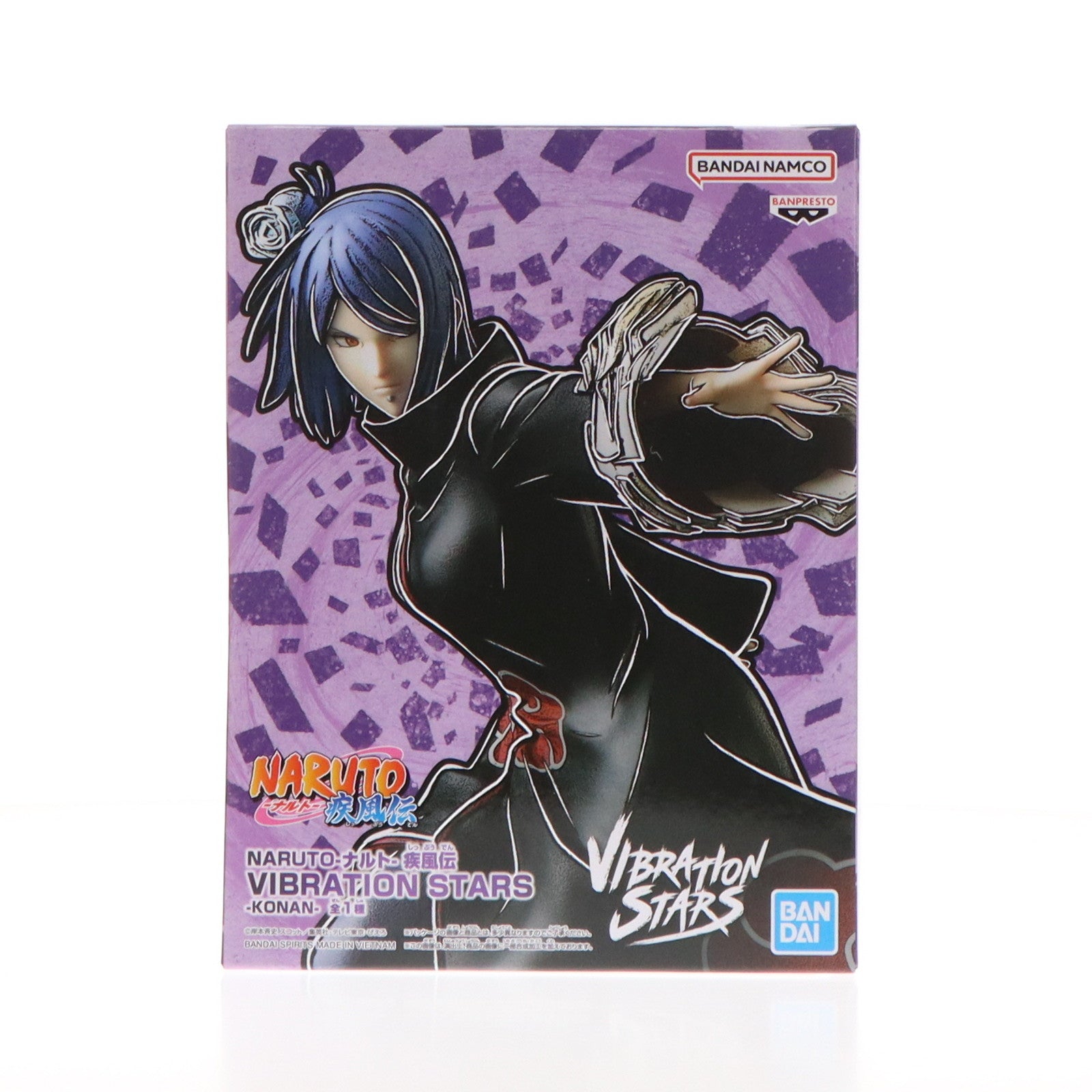 中古即納】[FIG]小南(こなん) NARUTO-ナルト- 疾風伝 VIBRATION STARS-KONAN- フィギュア  プライズ(2697429) バンプレスト