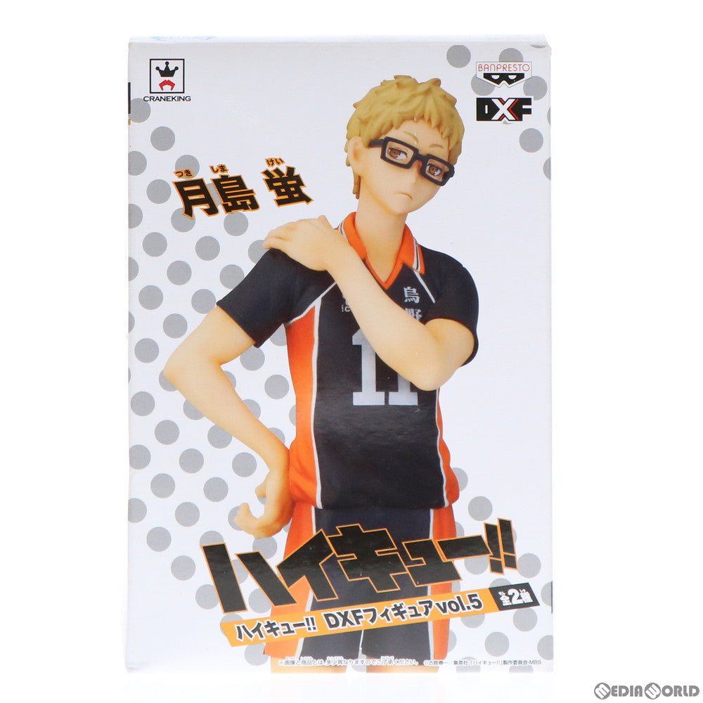 【中古即納】[FIG]月島蛍(つきしまけい) ハイキュー!! DXFフィギュアvol.5 プライズ(49513) バンプレスト(20150319)