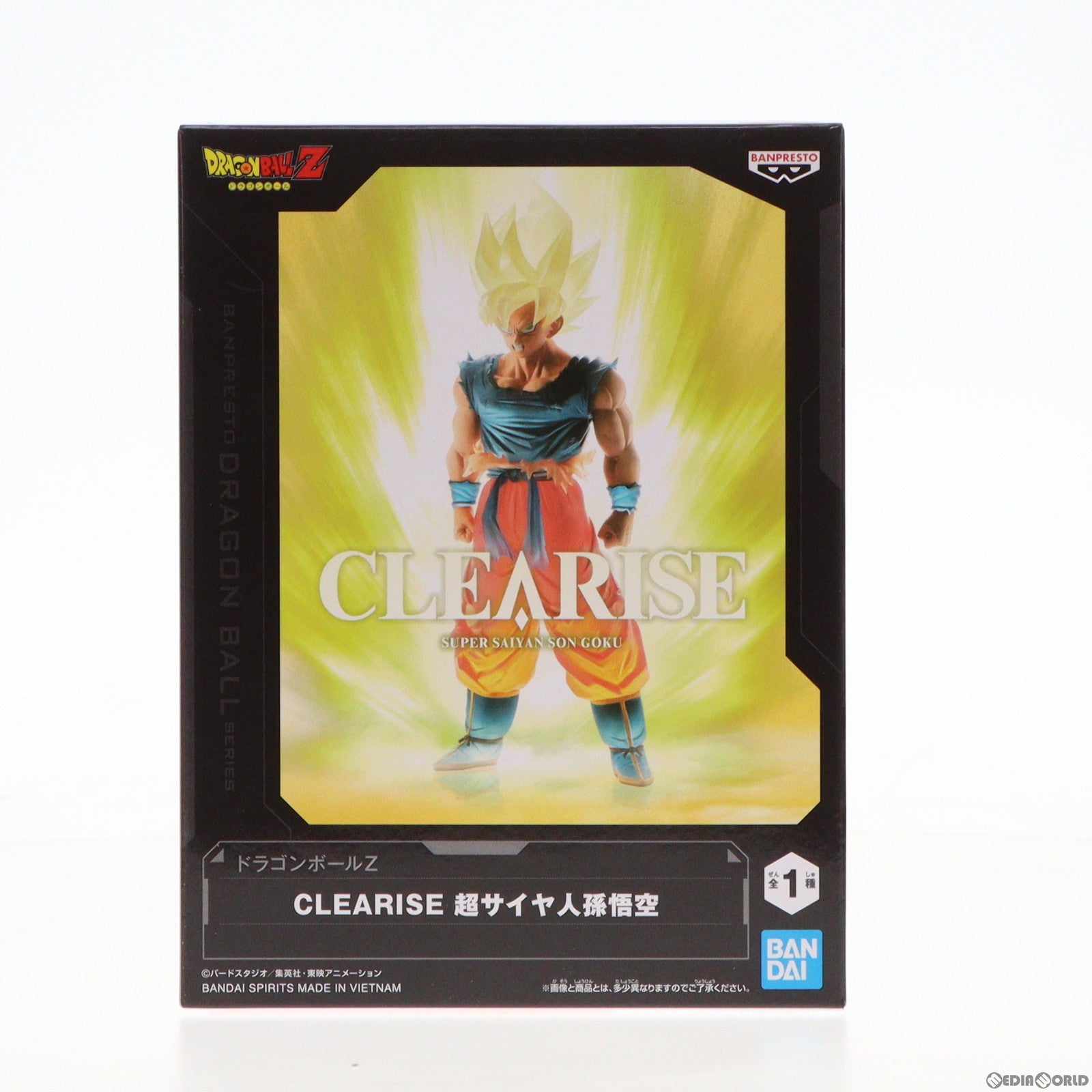 【中古即納】[FIG]超サイヤ人孫悟空 ドラゴンボールZ CLEARISE 超サイヤ人孫悟空 DRAGON BALL フィギュア  プライズ(2693316) バンプレスト(20240120)