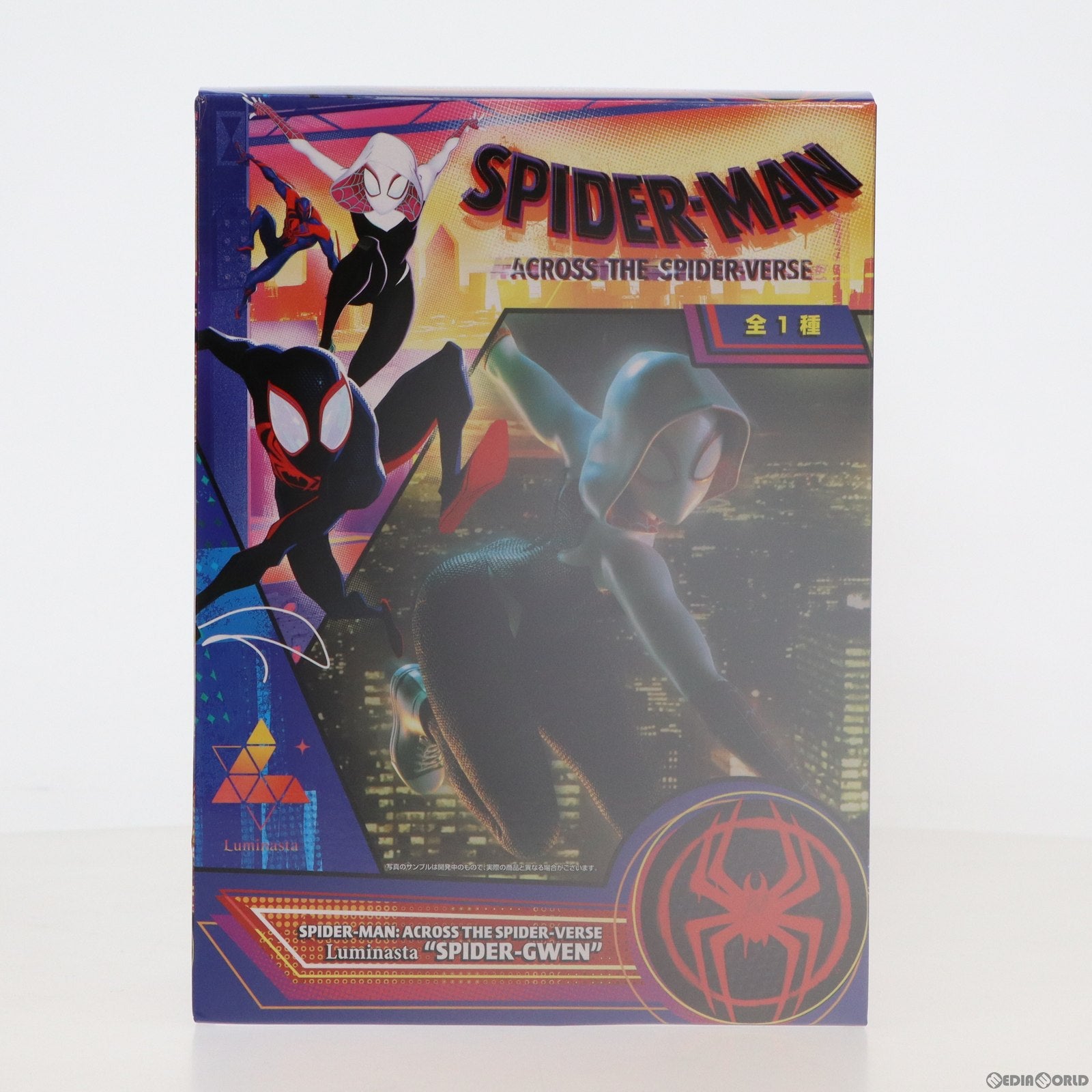 中古】[FIG] SPIDER-GWEN(スパイダーグウェン) スパイダーマン:アクロス・ザ・スパイダーバース Luminasta フィギュア 惜しみ  プライズ(1062610)