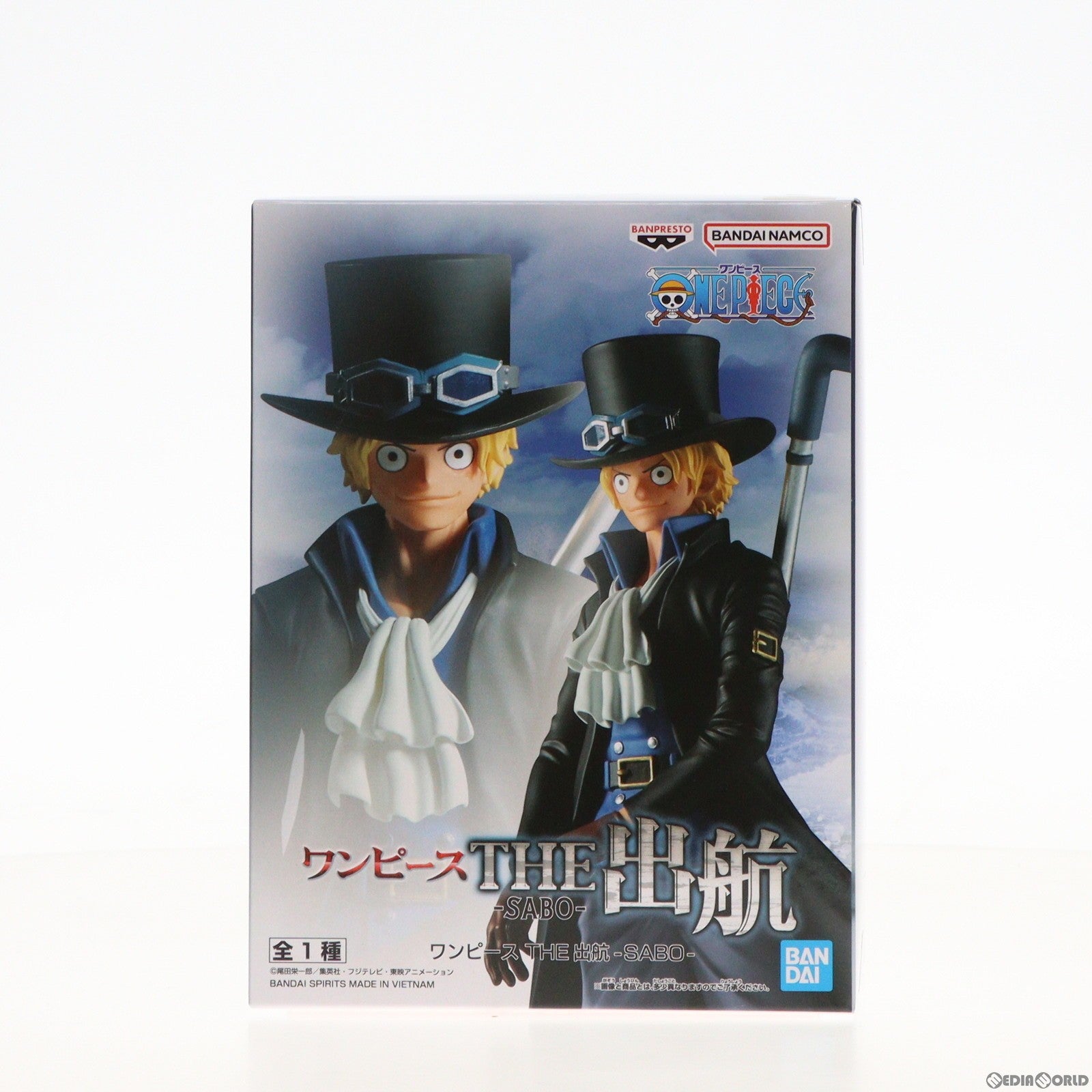 【中古即納】[FIG]サボ ワンピース THE出航-SABO- ONE PIECE フィギュア プライズ(2650636)  バンプレスト(20231220)