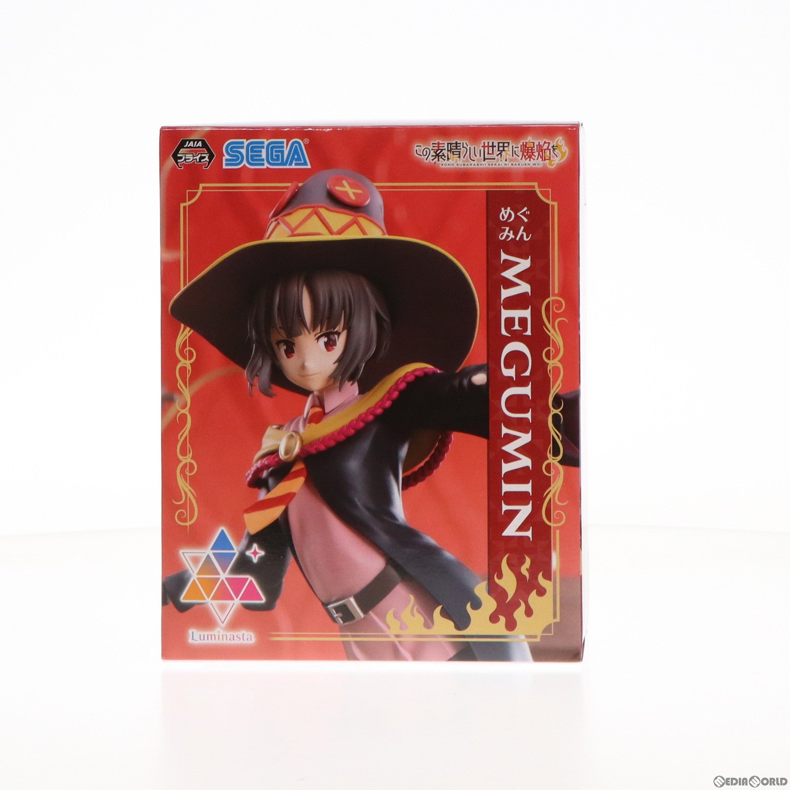 【中古即納】[FIG]めぐみん この素晴らしい世界に爆焔を! Luminasta『めぐみん』 フィギュア プライズ(1103259)  セガ(20231031)