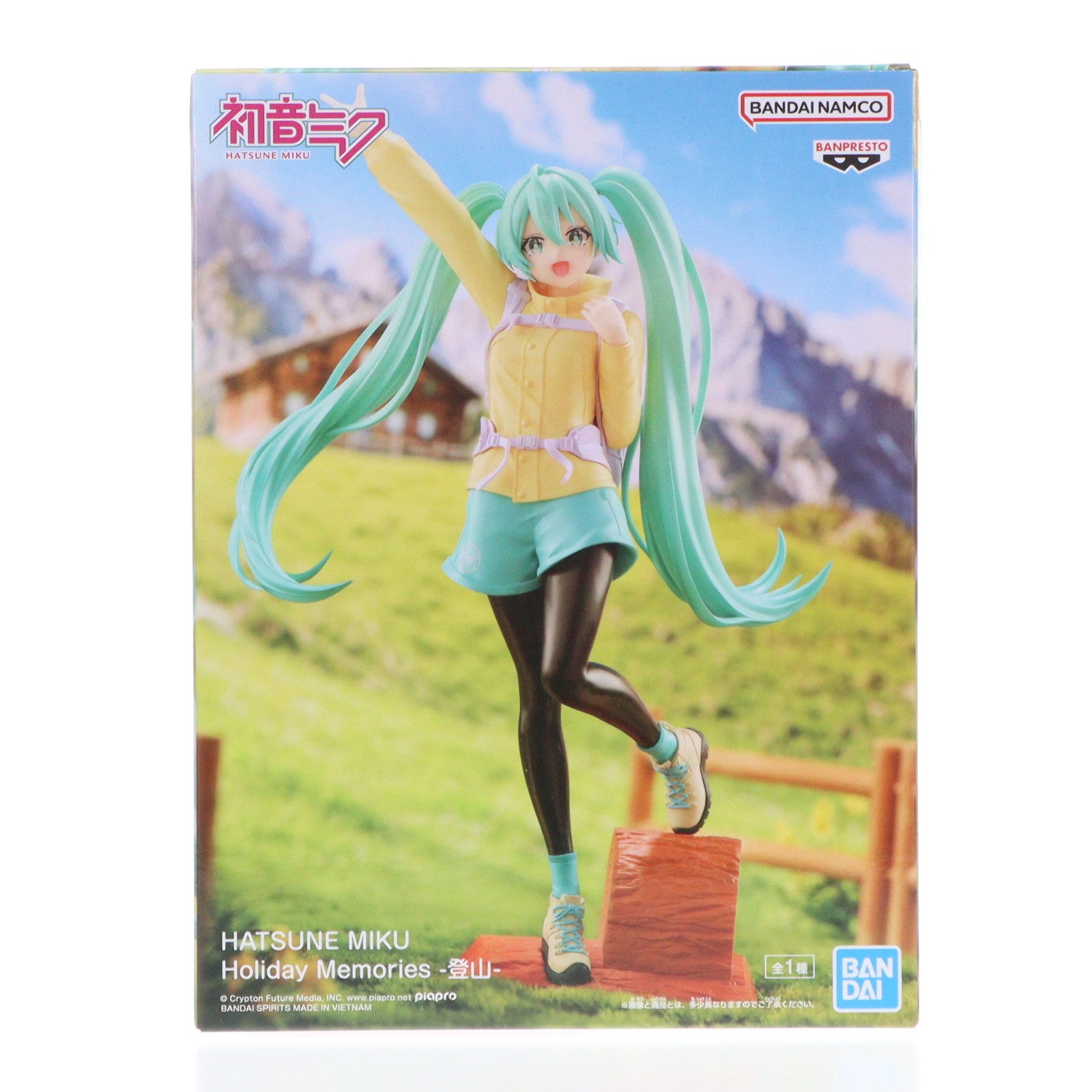 【中古即納】[FIG] 初音ミク HATSUNE MIKU Holiday Memories -登山- キャラクター・ボーカル・シリーズ01 初音ミク  フィギュア プライズ(2715772) バンプレスト(20240910)