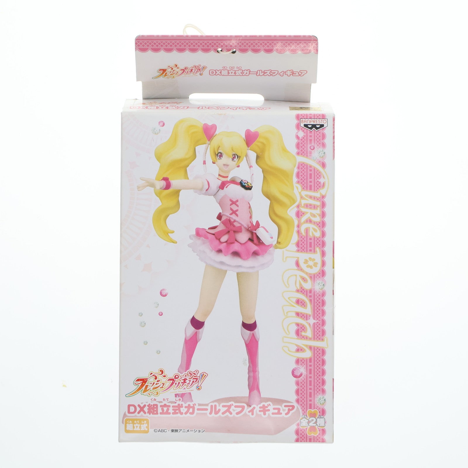 【中古即納】[FIG]キュアピーチ A フレッシュプリキュア! DX組立式ガールズ フィギュア プライズ バンプレスト(19991231)