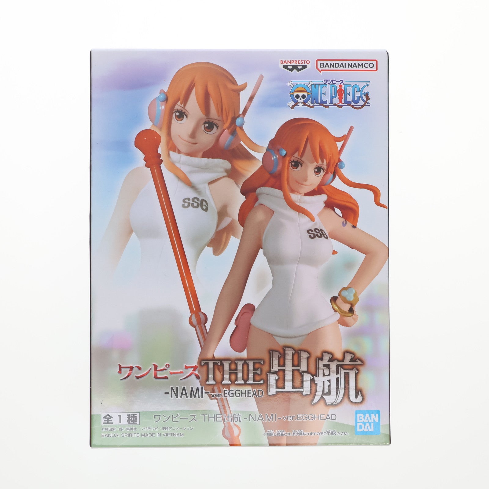 人気海外ブランドアイテム｜ファッション通販 ワンピース 中古即納】[FIG]ナミ THE出航 EGGHEAD ver. -NAMI- ワンピース カードゲーム