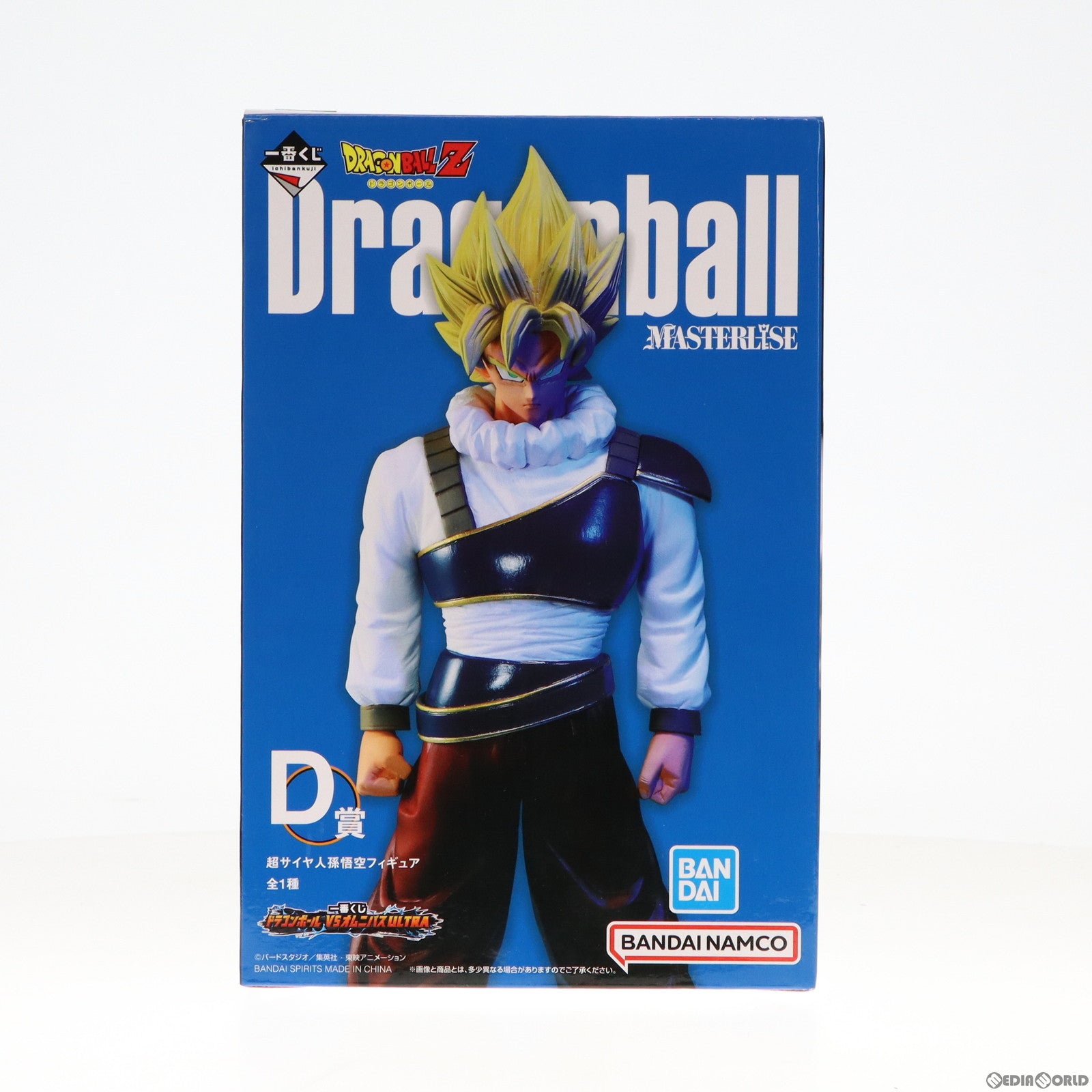 中古即納】[FIG]D賞 MASTERLISE 超サイヤ人孫悟空 一番くじ ドラゴンボール VSオムニバスULTRA ドラゴンボールZ フィギュア  プライズ バンダイスピリッツ