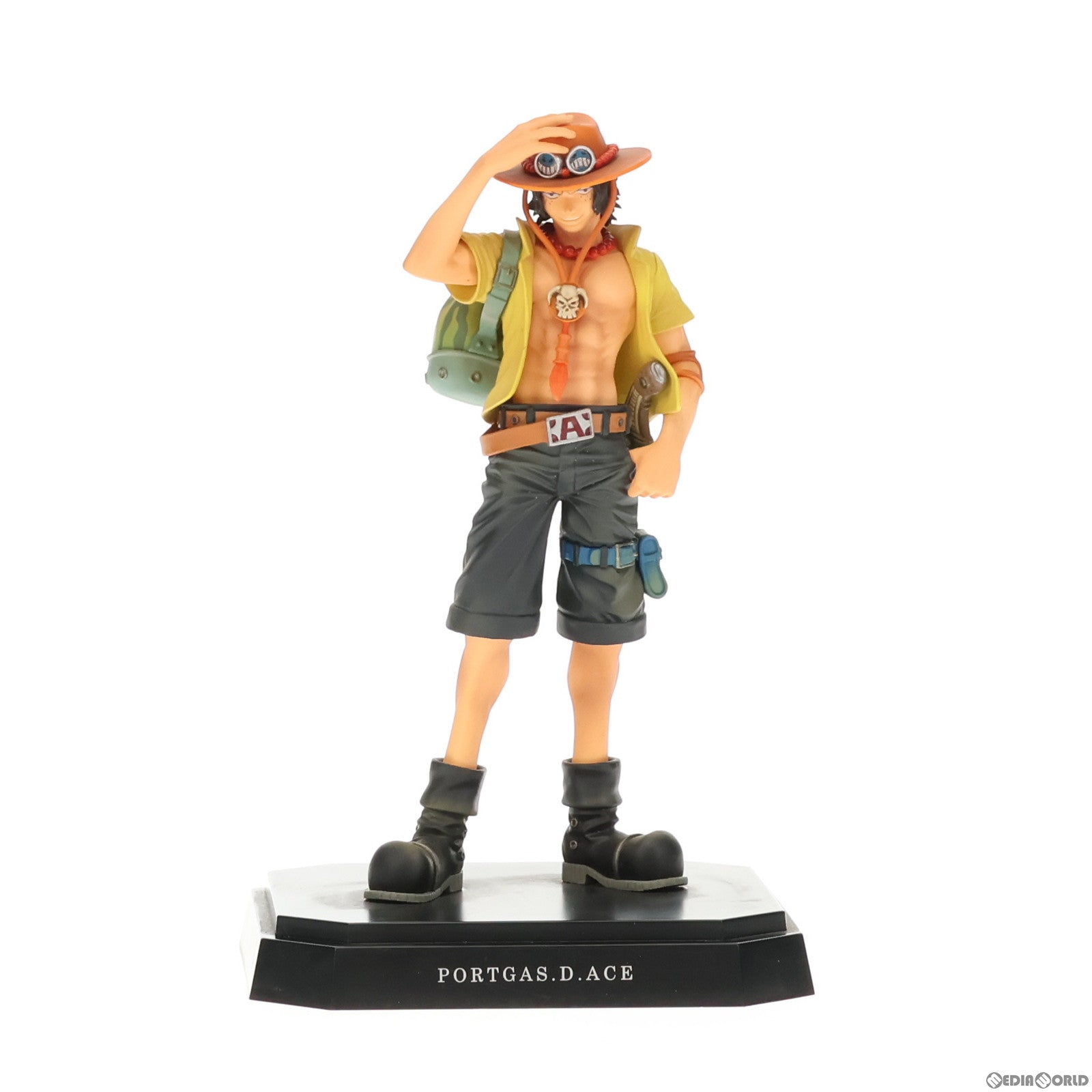 中古即納】[FIG]B賞 旅立ちエース フィギュア 一番くじ ワンピース 