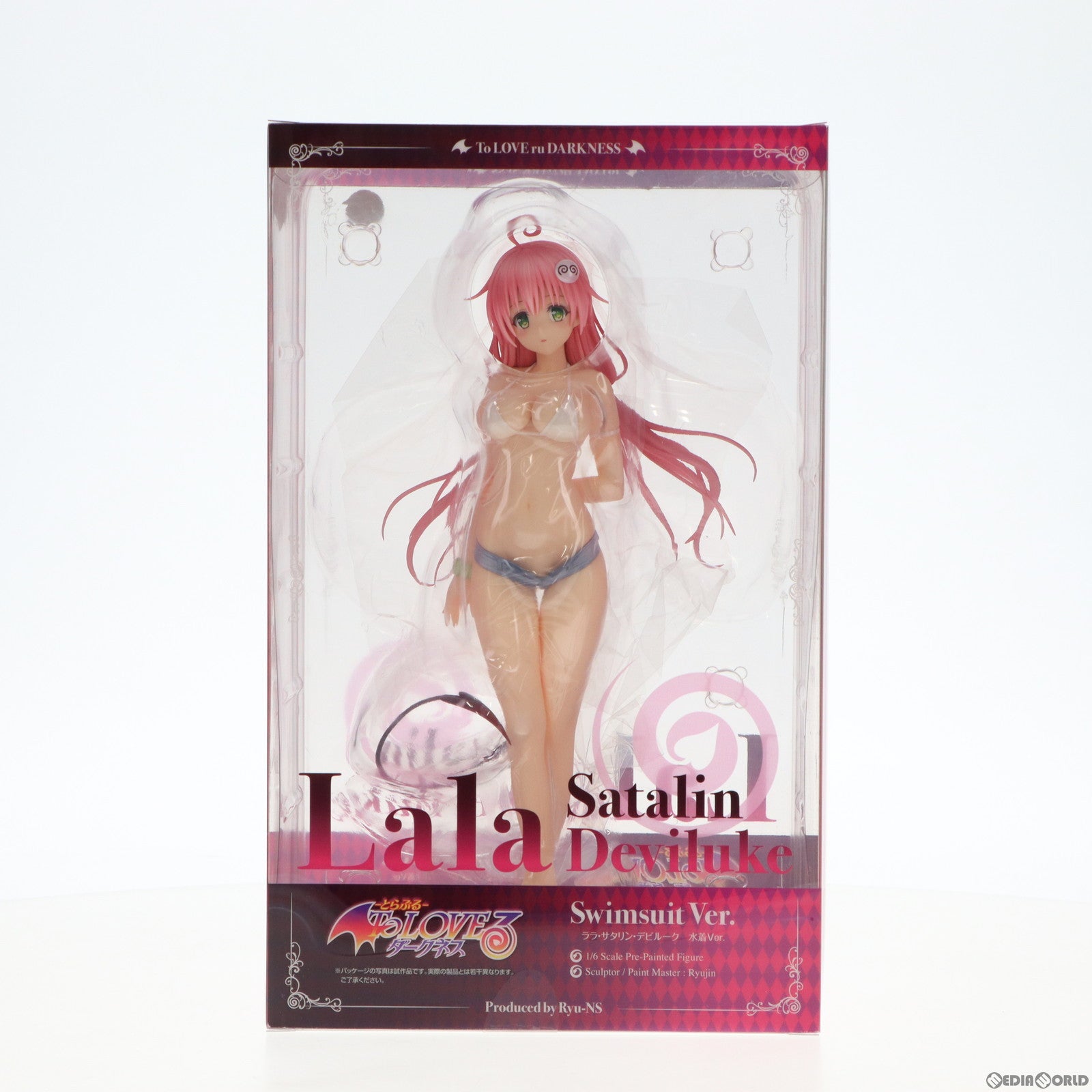 【中古即納】[FIG]あみあみ限定 ララ・サタリン・デビルーク 水着Ver. To LOVEる-とらぶる- ダークネス 1/6 完成品  フィギュア(2520100003186) リューノス/アルター (20160229)