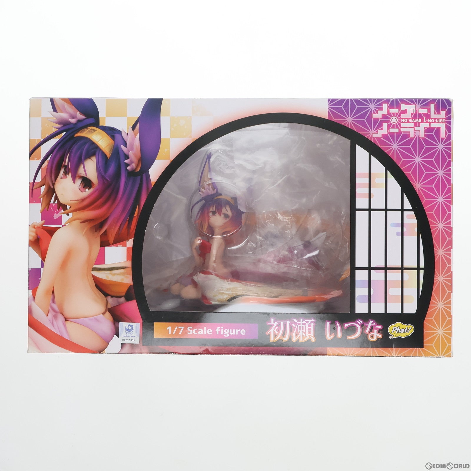 【中古即納】[FIG]初瀬いづな(はつせいづな) ノーゲーム・ノーライフ 1/7 完成品 フィギュア  Phat!(ファット・カンパニー)(20200430)