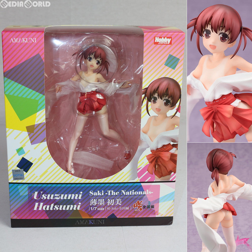 【中古即納】[FIG]薄墨初美(うすずみはつみ) 通常版 咲-Saki-全国編 1/7 完成品 フィギュア  月刊ホビージャパン誌上通販&オンラインショップ限定 ホビージャパン/AMAKUNI(アマクニ)(20180531)