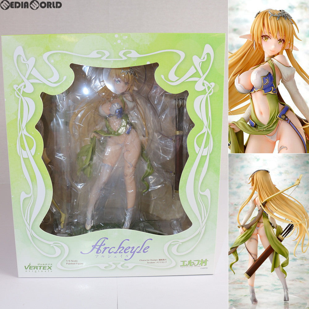 中古即納】[FIG]あみあみ限定特典付属 エルフ村 第1村人 アルシェイル 1/6 完成品 フィギュア ヴェルテクス