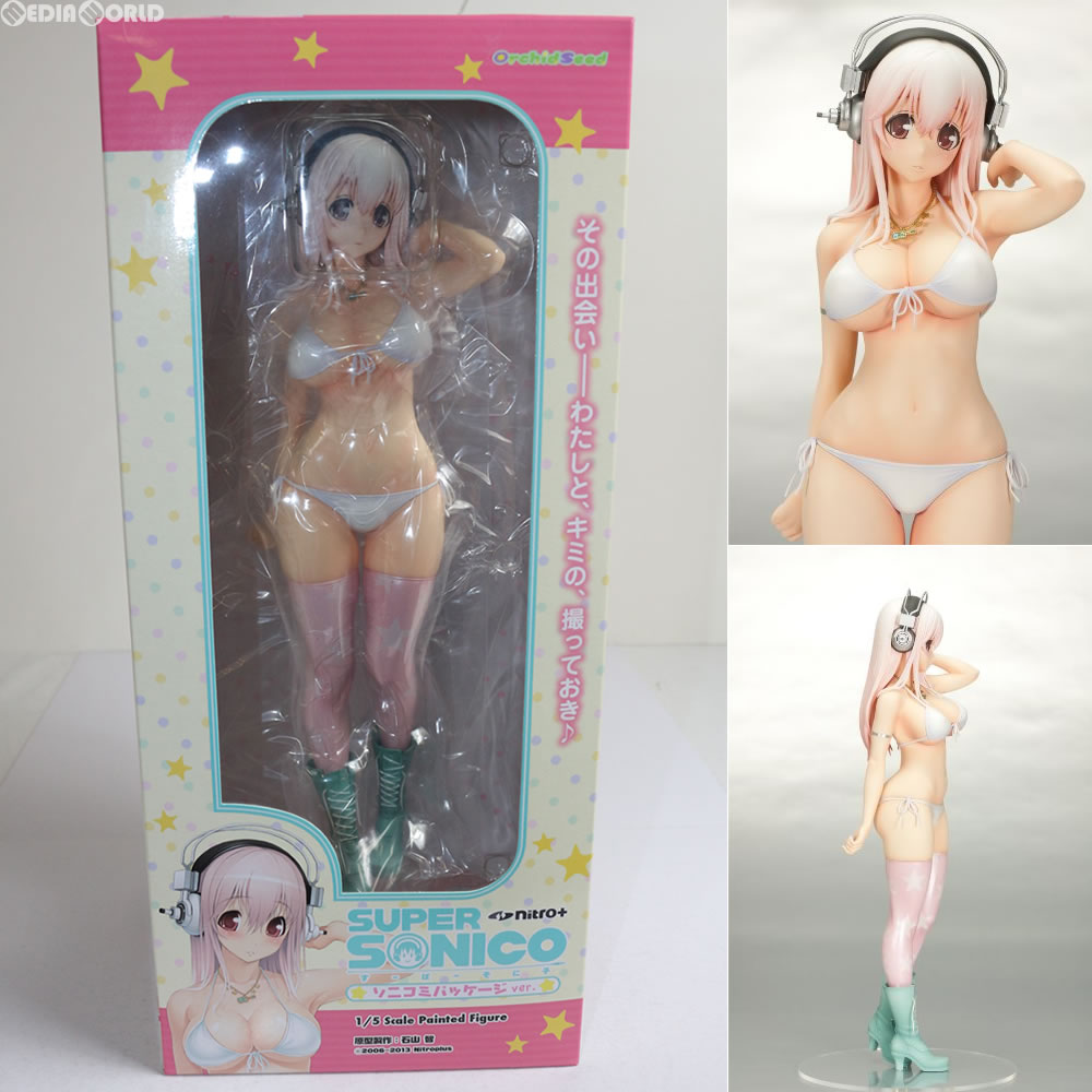 中古即納】[FIG]すーぱーそに子 ソニコミパッケージver. 1/5 完成品 フィギュア(PVC126) オーキッドシード