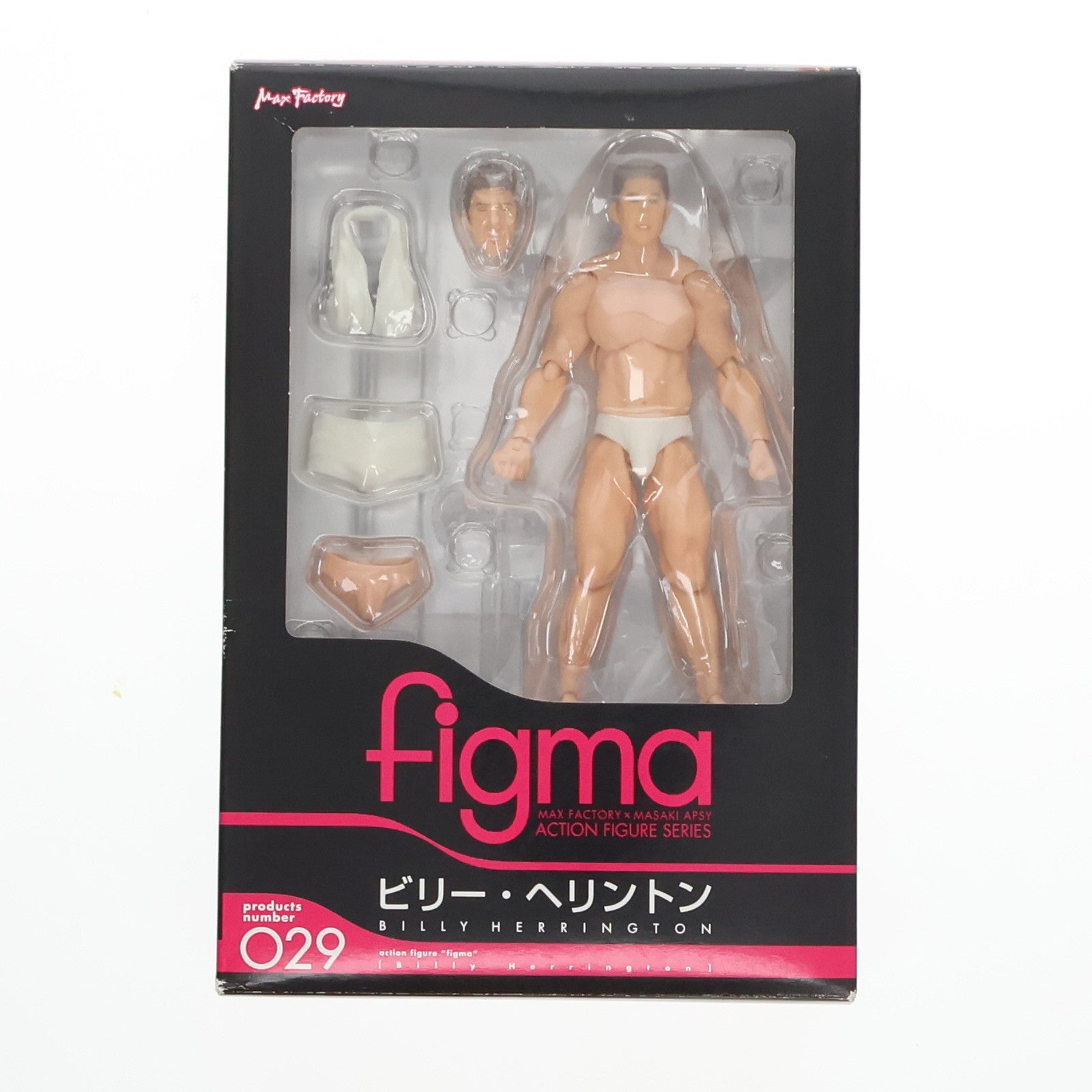 中古即納】[FIG]figma(フィグマ) 029 ビリー・ヘリントン 完成品 可動フィギュア ニコニコ直販限定 ドワンゴ/マックスファクトリー