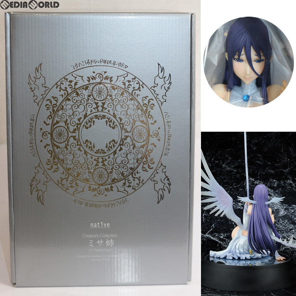 【中古即納】[FIG] ポストカード付属 ミサ姉 RAITAオリジナルキャラクター(魔法少女シリーズ) 1/7 完成品 フィギュア  ネイティブオンラインショップ限定 ネイティブ(20121231)