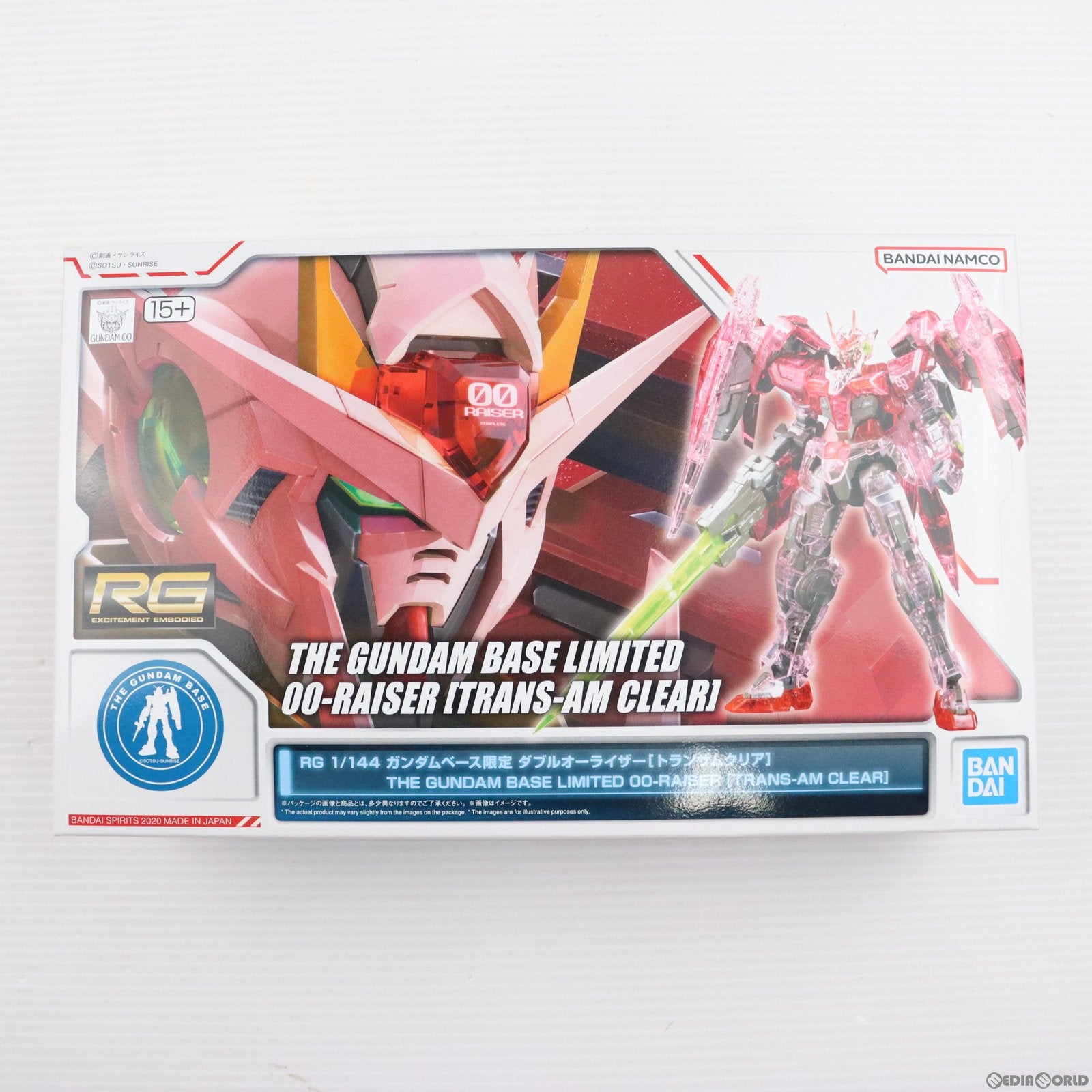 中古即納】[PTM]ガンダムベース限定 RG 1/144 GN-0000+GNR-010